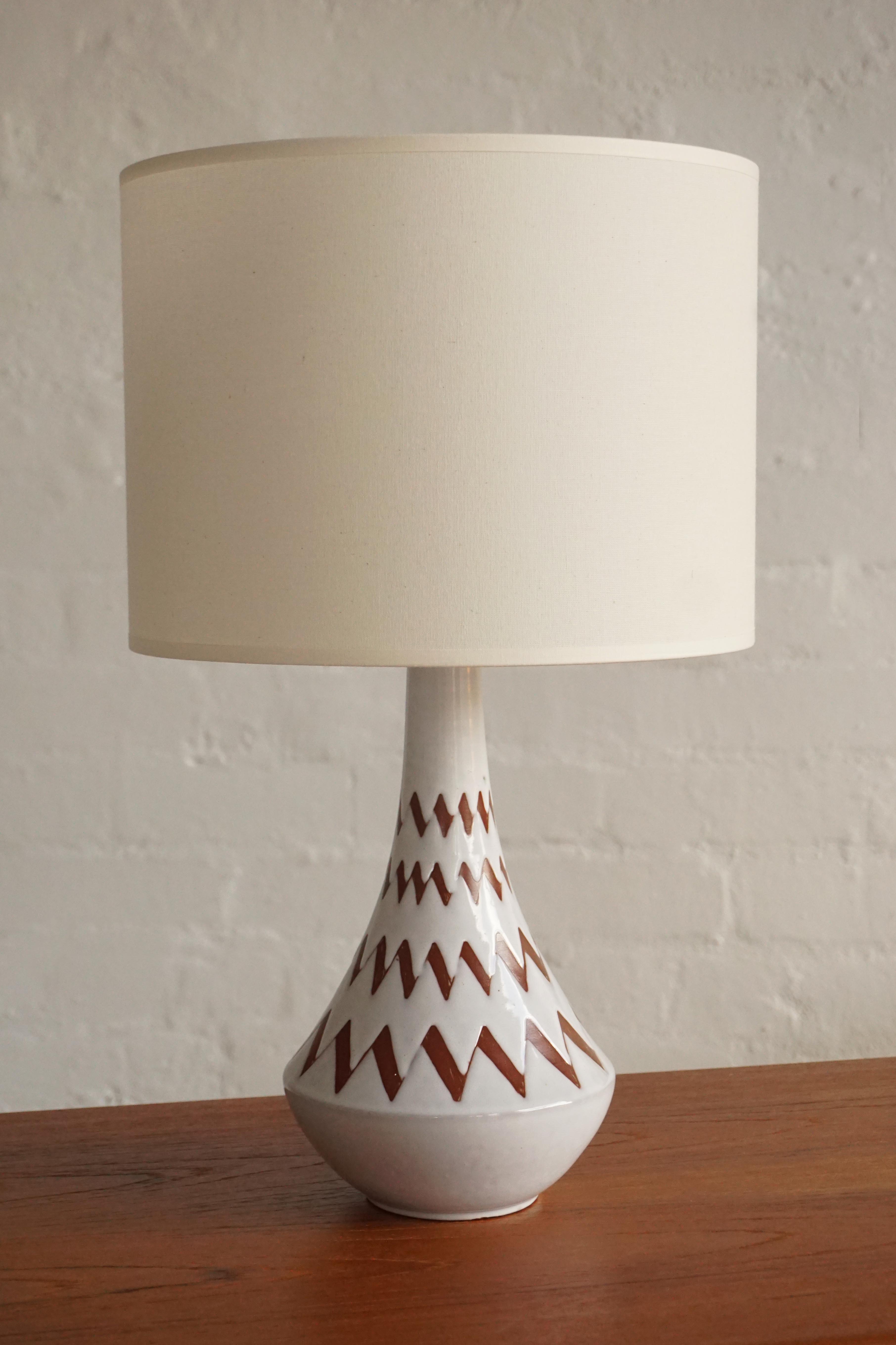Danish Ceramic Lamp