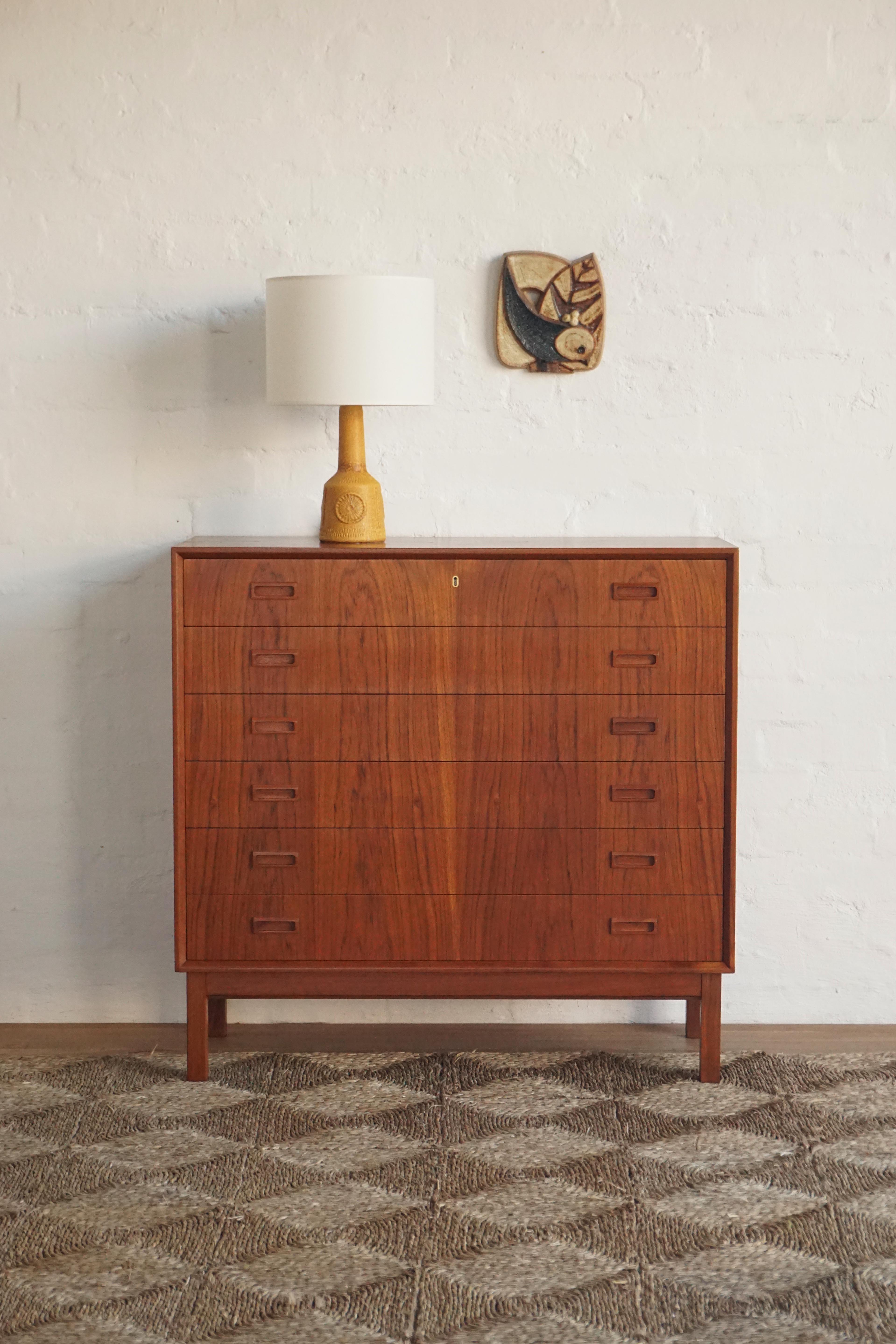 Teak Chest of Drawers
