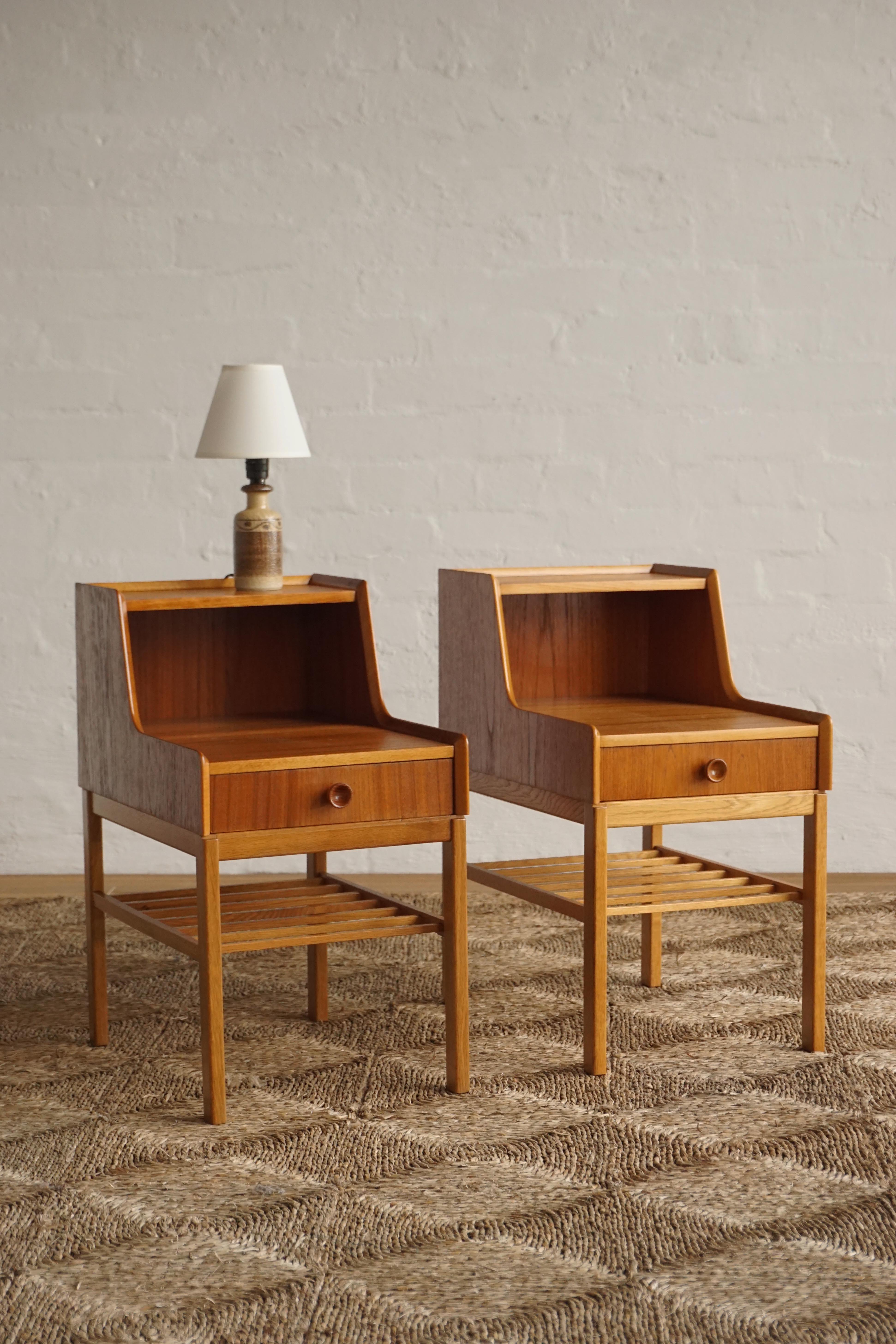 Pair Danish Side Tables