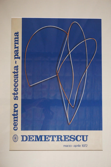 Vintage 'Demetrescu 1972' Poster