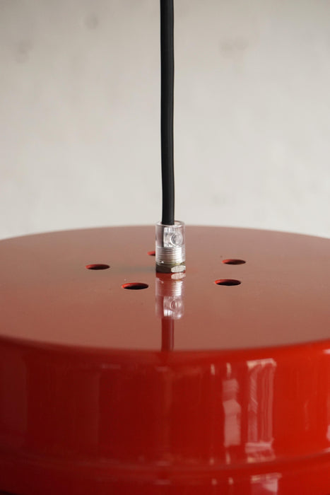 Red Enamel Pendant