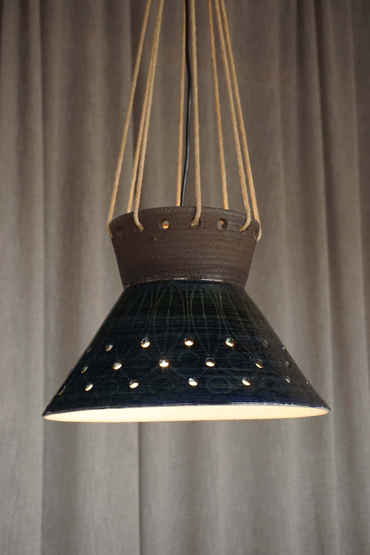 Thomas Toft Ceramic Pendant