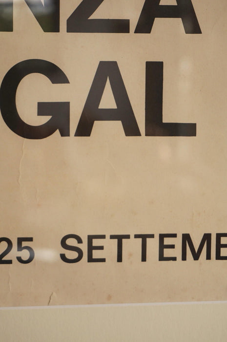 Vintage Exhibition Poster- 'Senegal 1968'