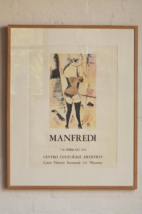 Vintage Poster- 'Manfredi'
