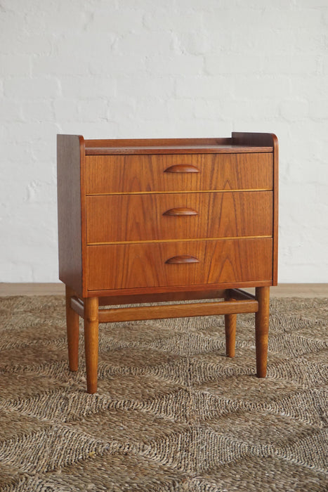 Teak & Oak Bedside Drawers