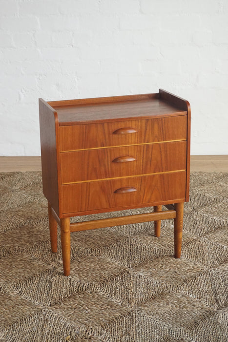 Teak & Oak Bedside Drawers