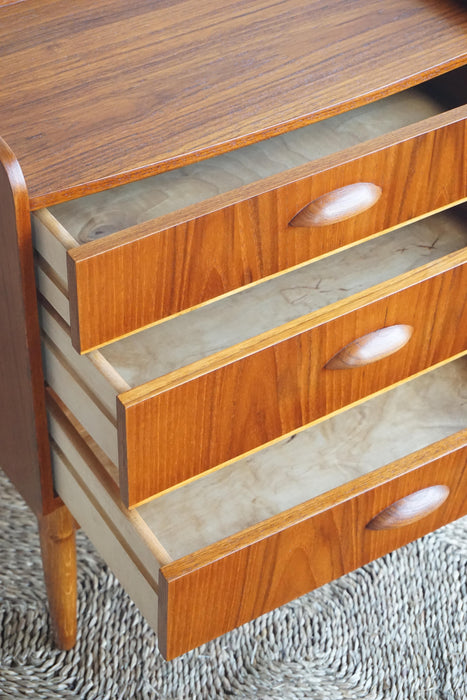 Teak & Oak Bedside Drawers