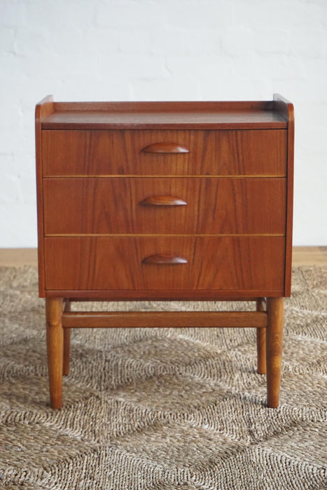 Teak & Oak Bedside Drawers