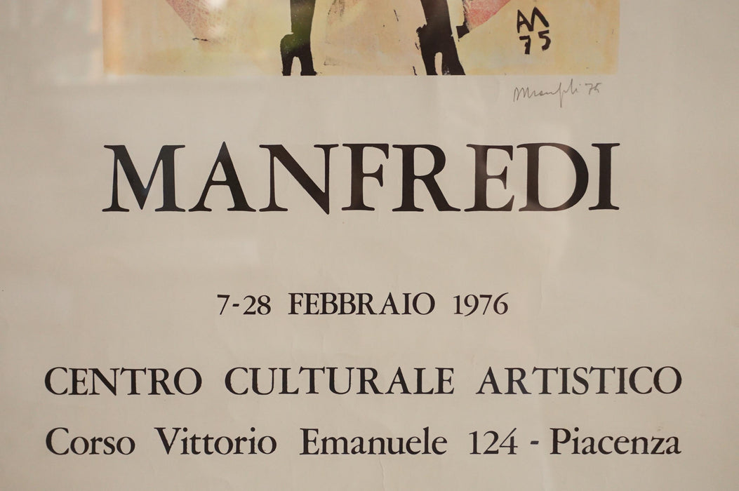 Vintage Poster- 'Manfredi'