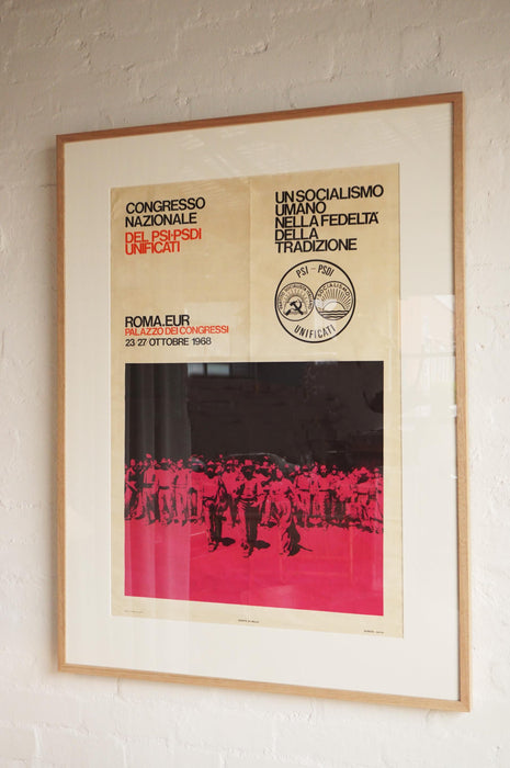 Vintage Poster- 'Congresso Nazionale'