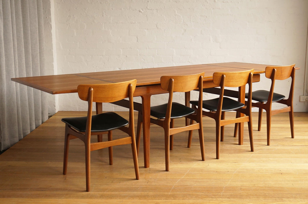 Extendable Danish Teak Dining Table