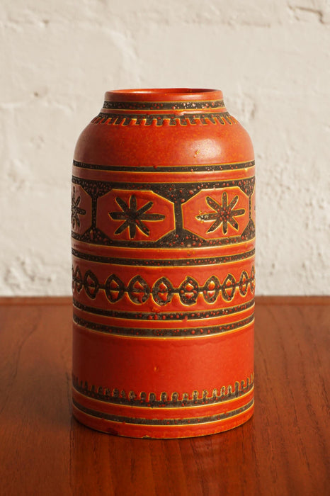 Aldo Londi Bitossi Vase- Orange