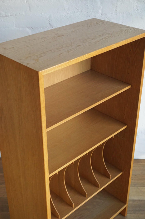 Oresund Narrow Oak Bookcase-36cm