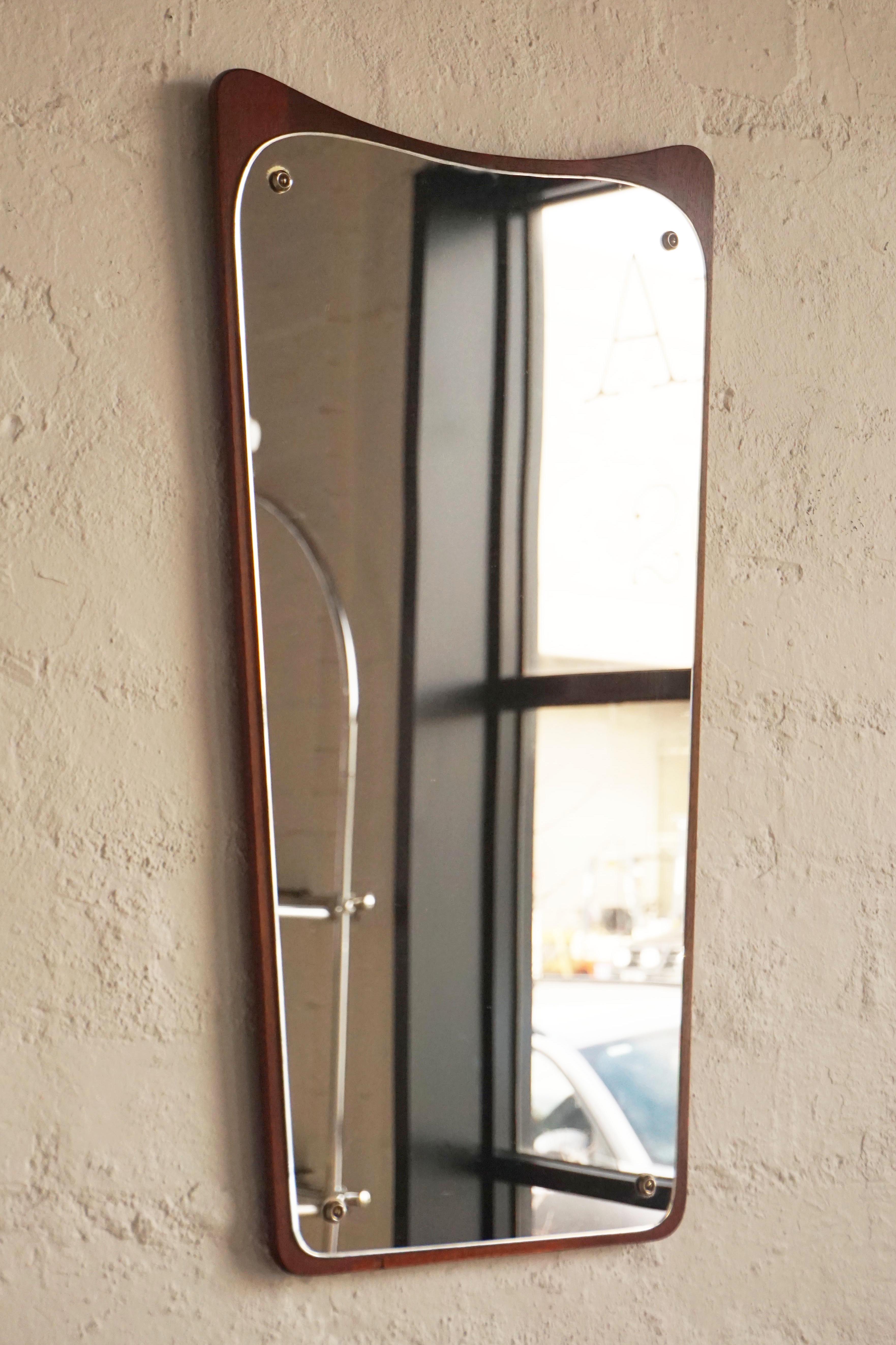 Danish Teak Mirror