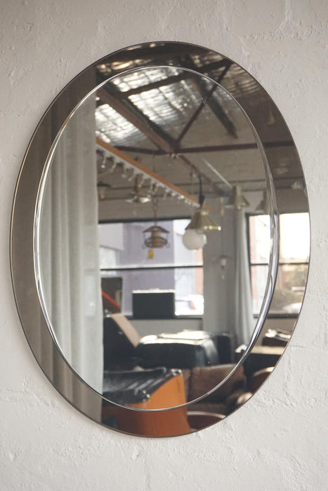 Italian Grey Glass Mirror