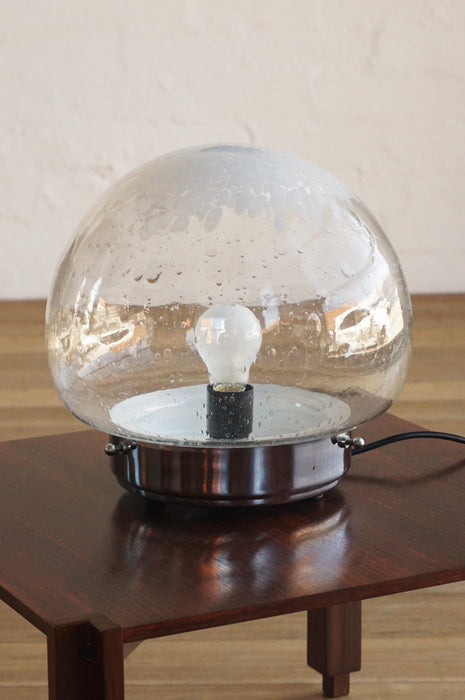 Handblown Murano Glass Dome Lamp