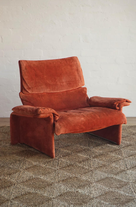 Saporiti Lounge Chair & Ottoman