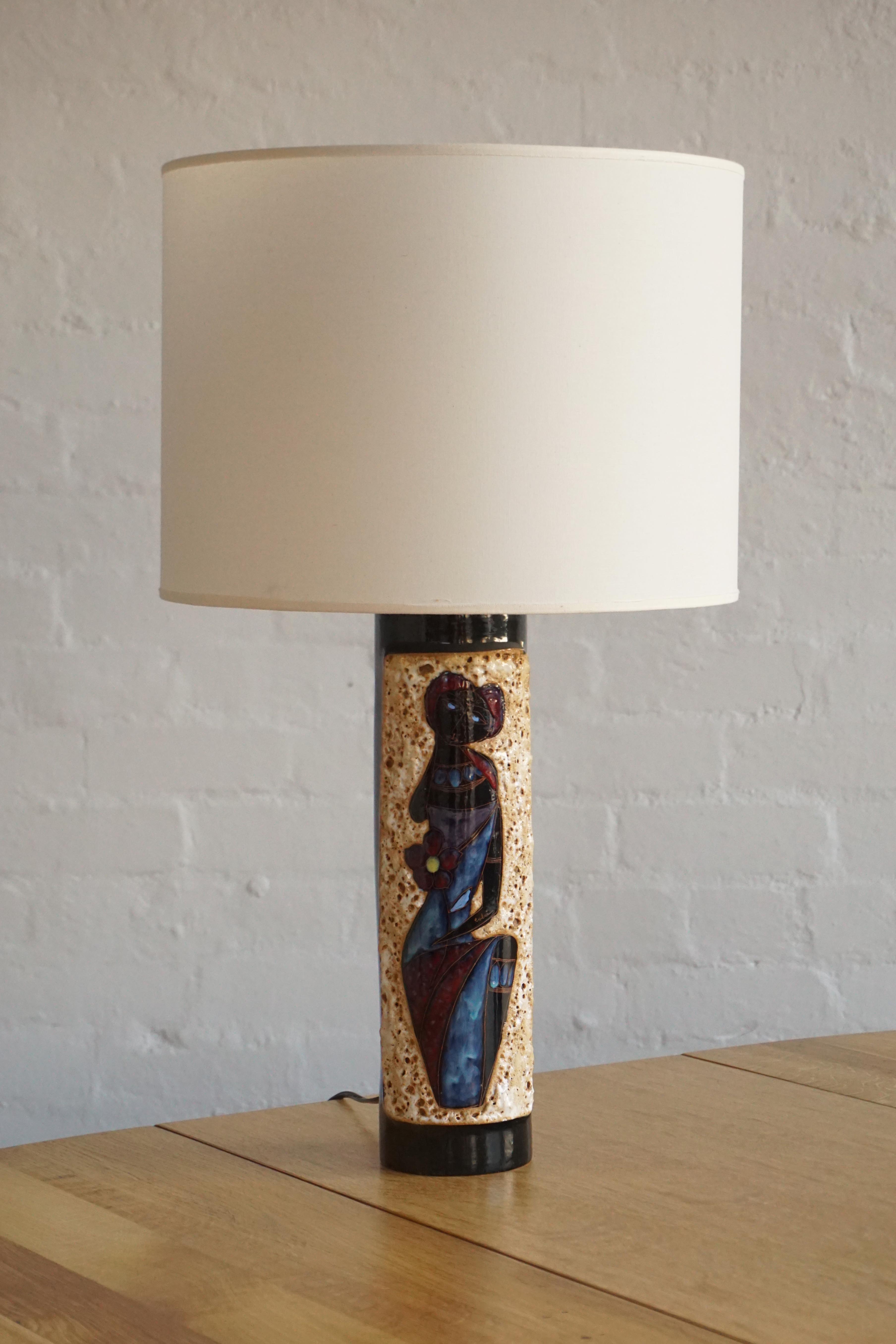Italian Ceramic Lamp