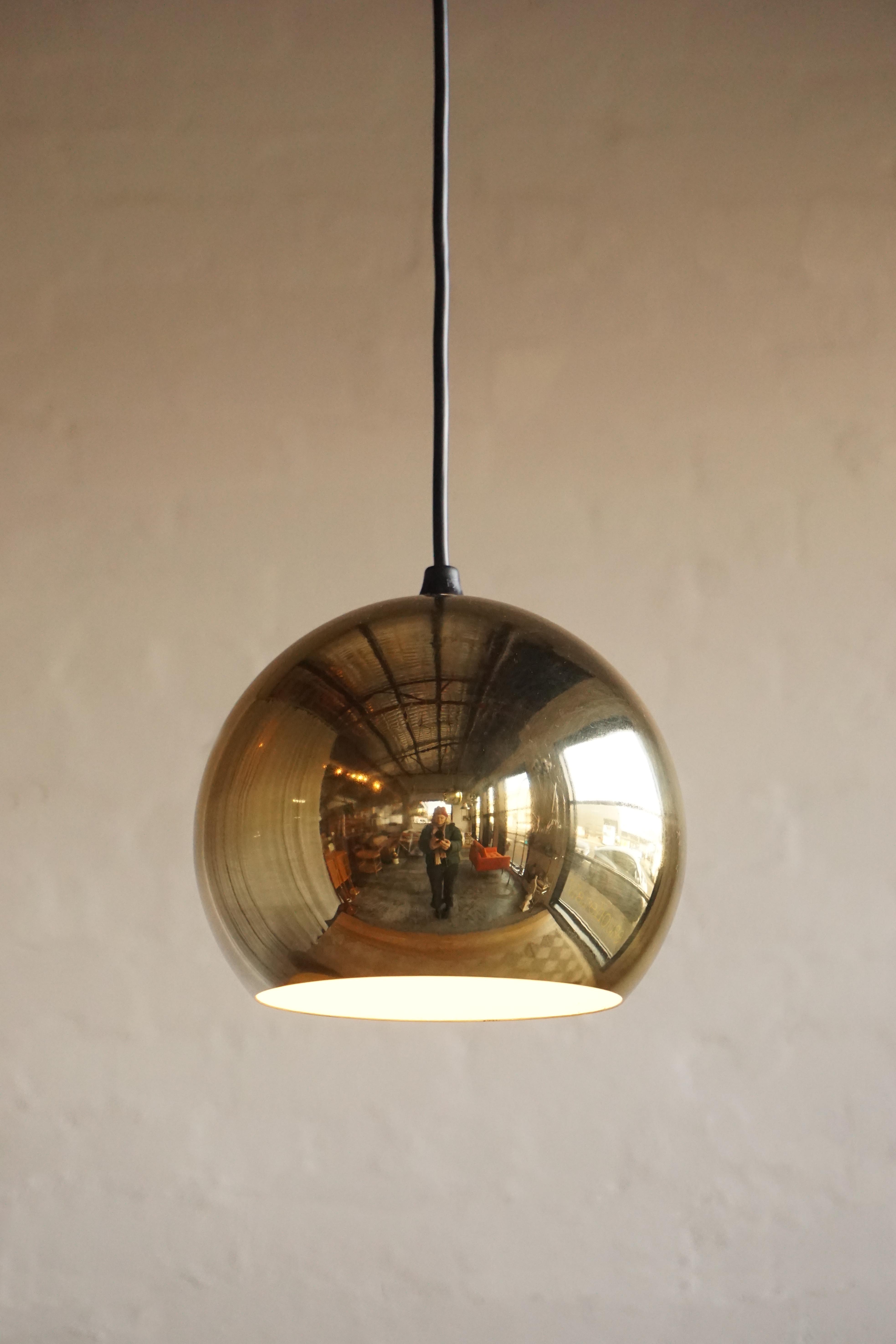 Danish Brass Pendants- Trio