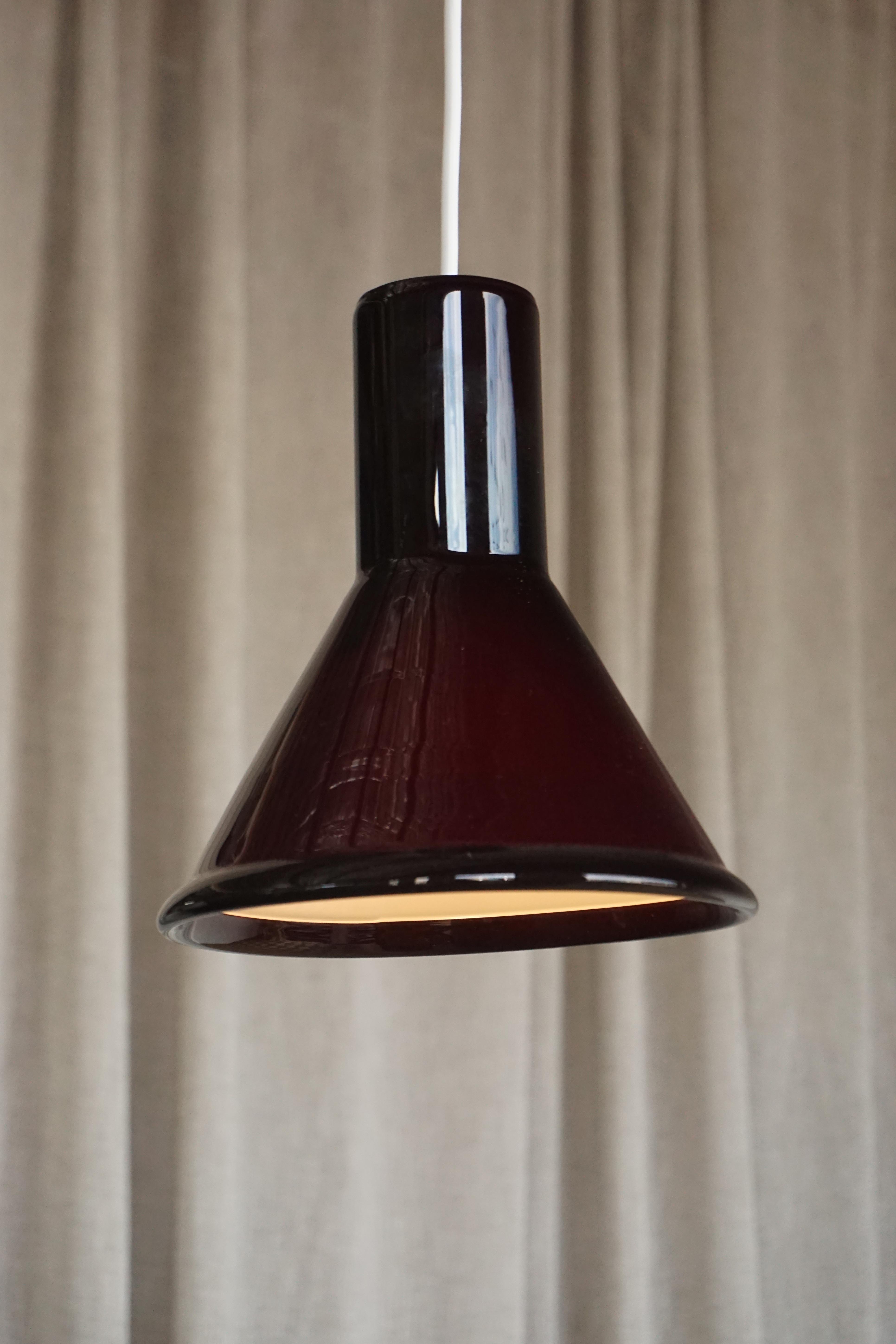 Holmegaard 'Marina' Pendant- Black