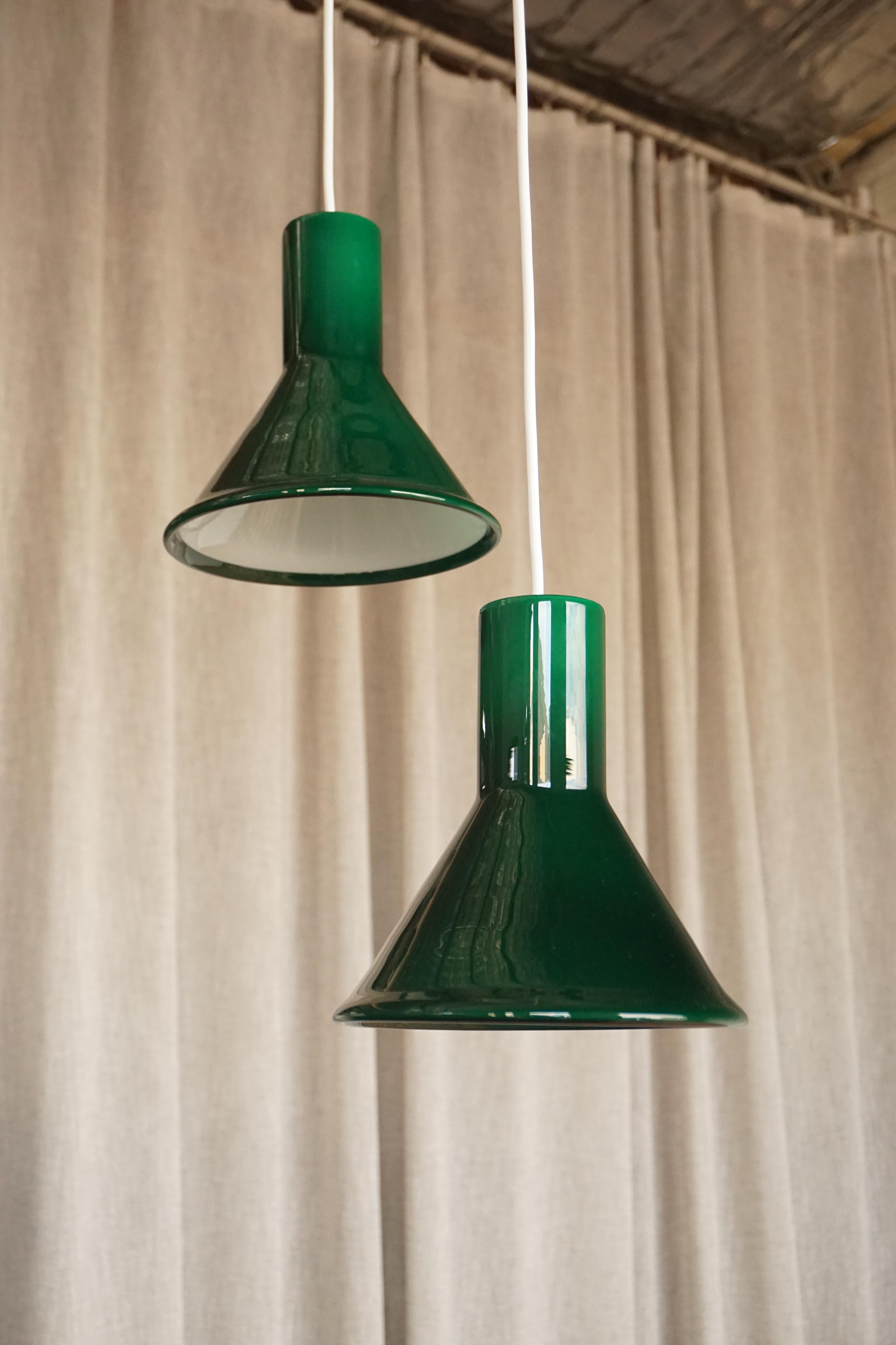Holmegaard 'Marina' Pendants- Green