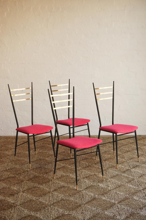 1950s Italian Dining Chairs- Four