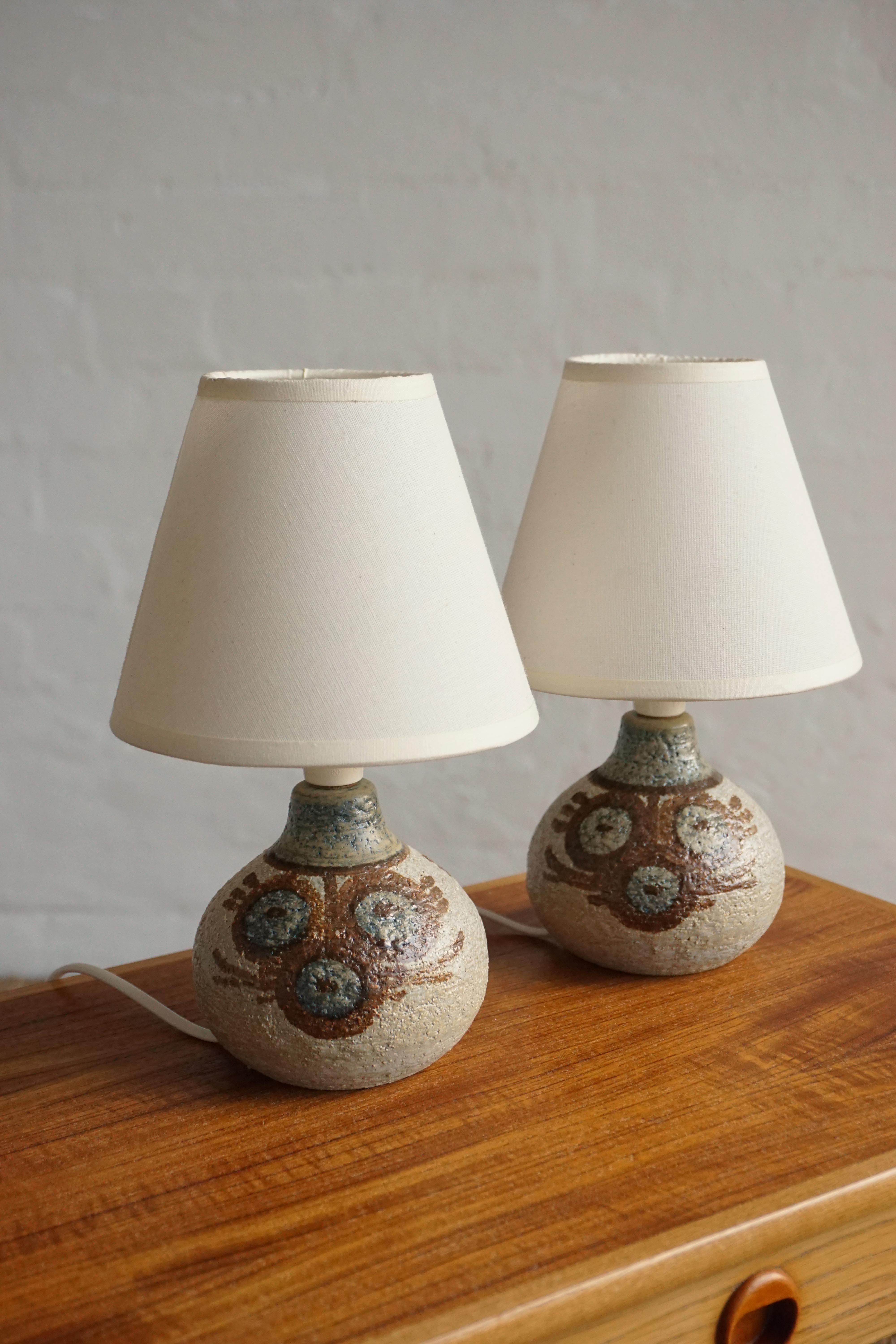 Petite Soholm Lamps- Pair