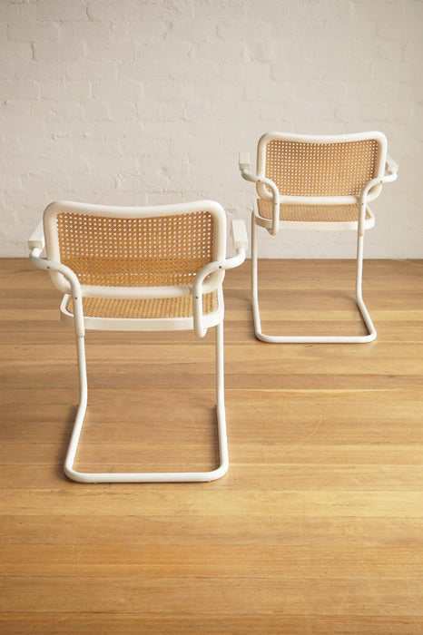 Pair of Cesca Dining Chairs