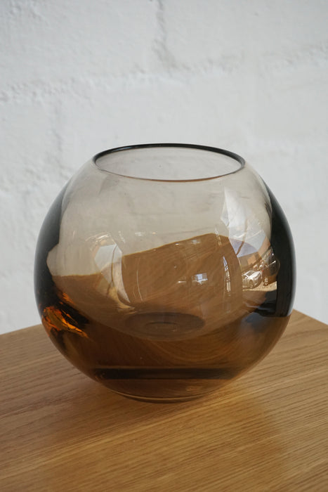 Smoky Glass Vase