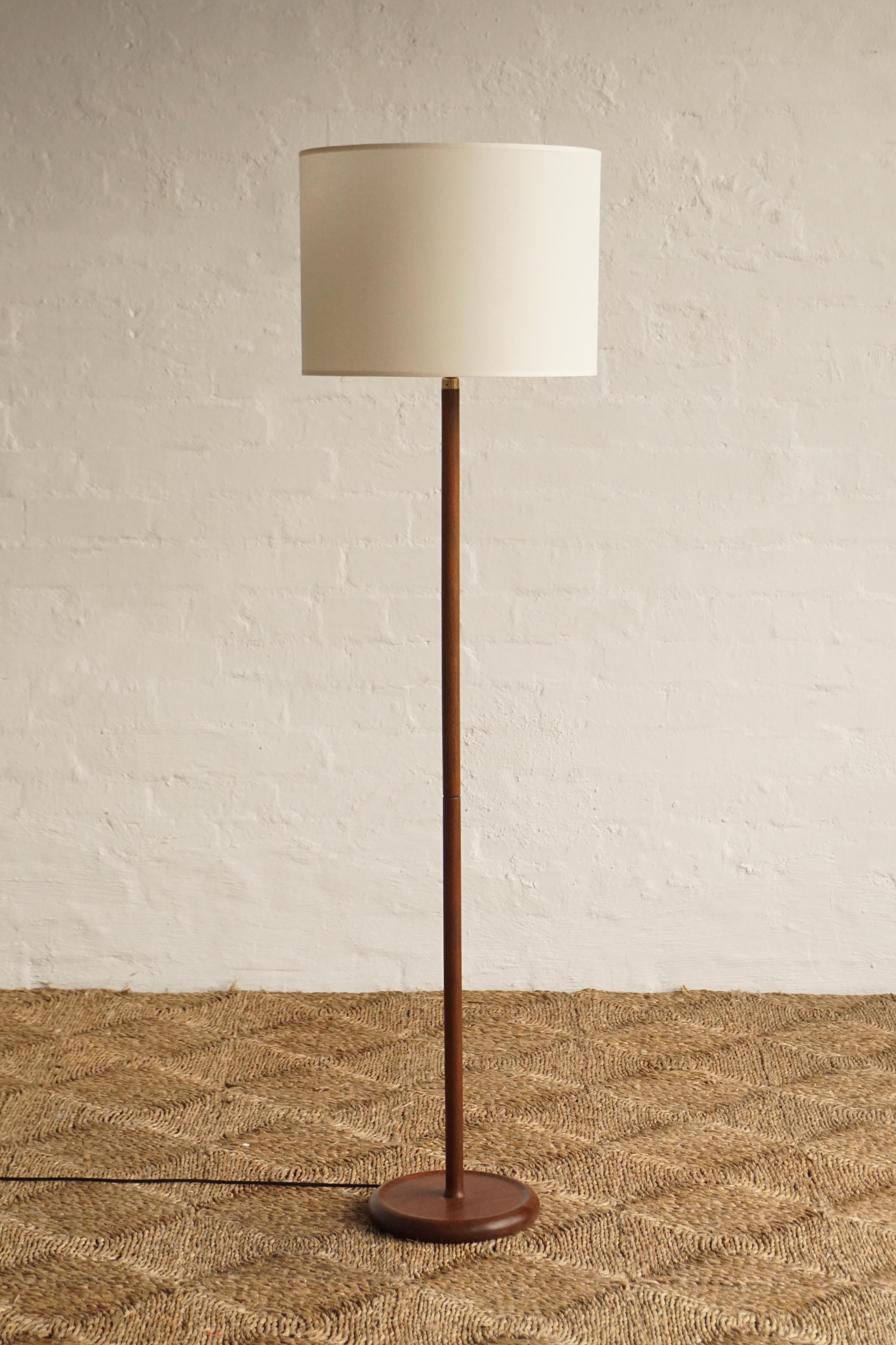 Teak Floor Lamp