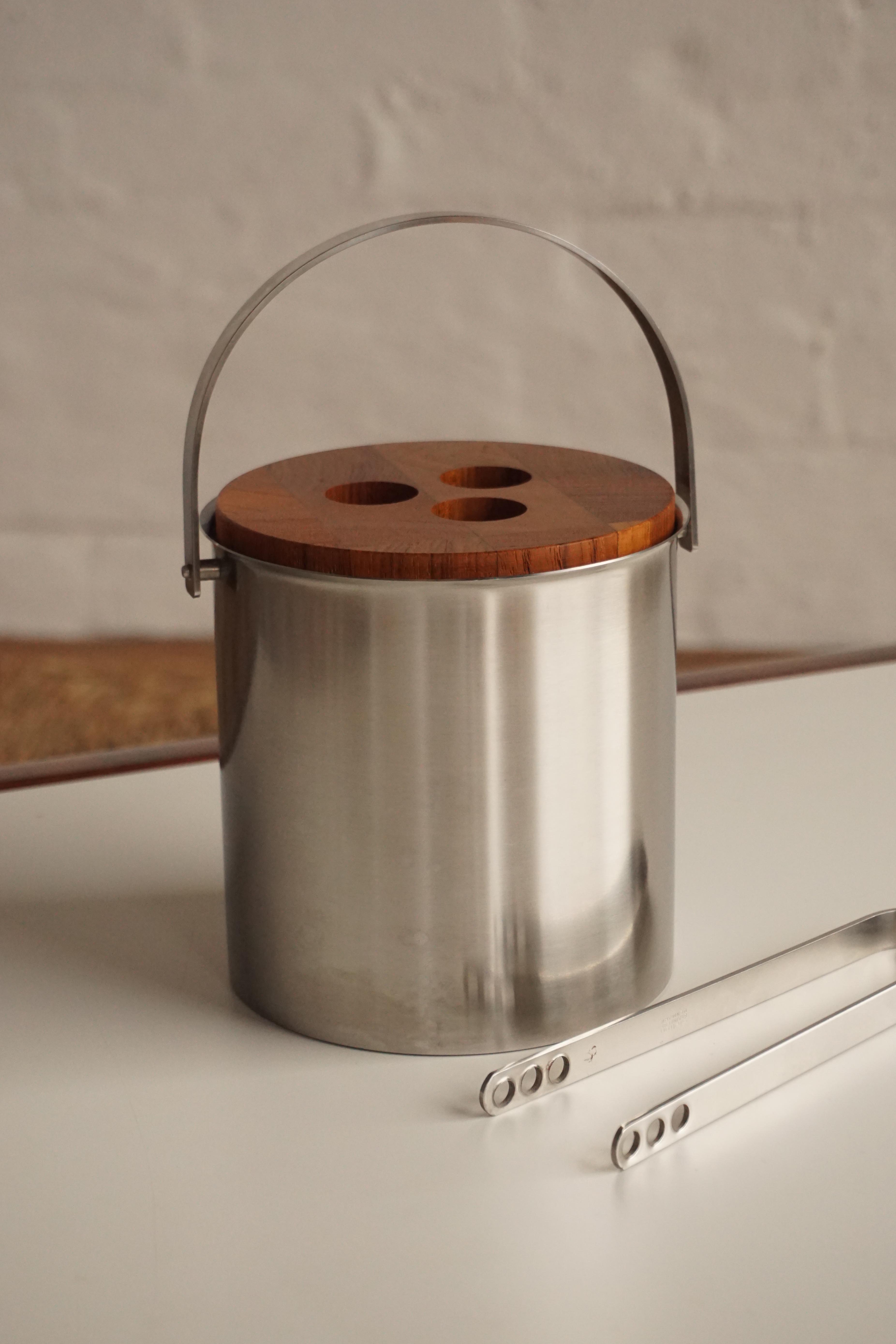 Stelton Ice Bucket- Steel