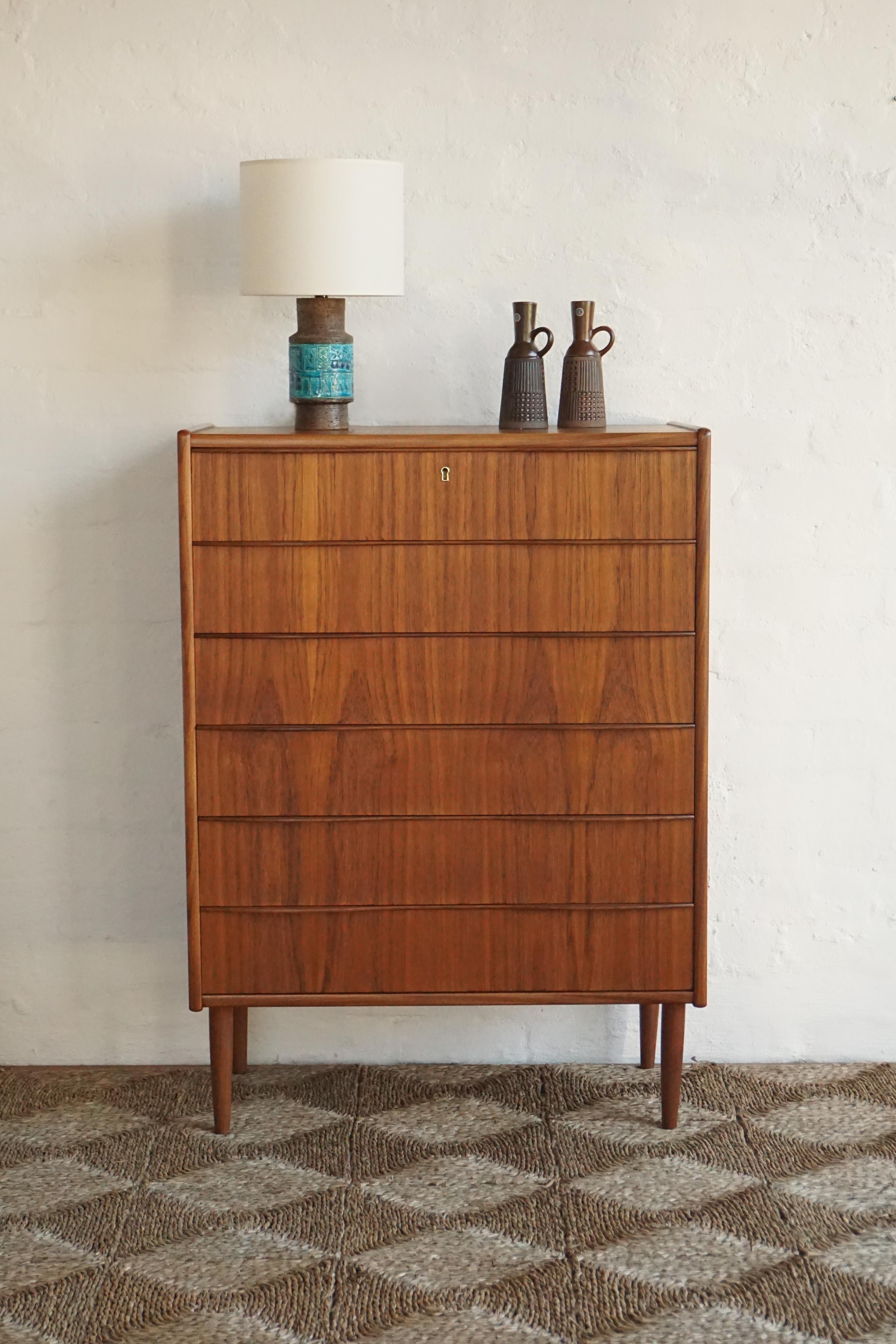 Teak Chest of Drawers