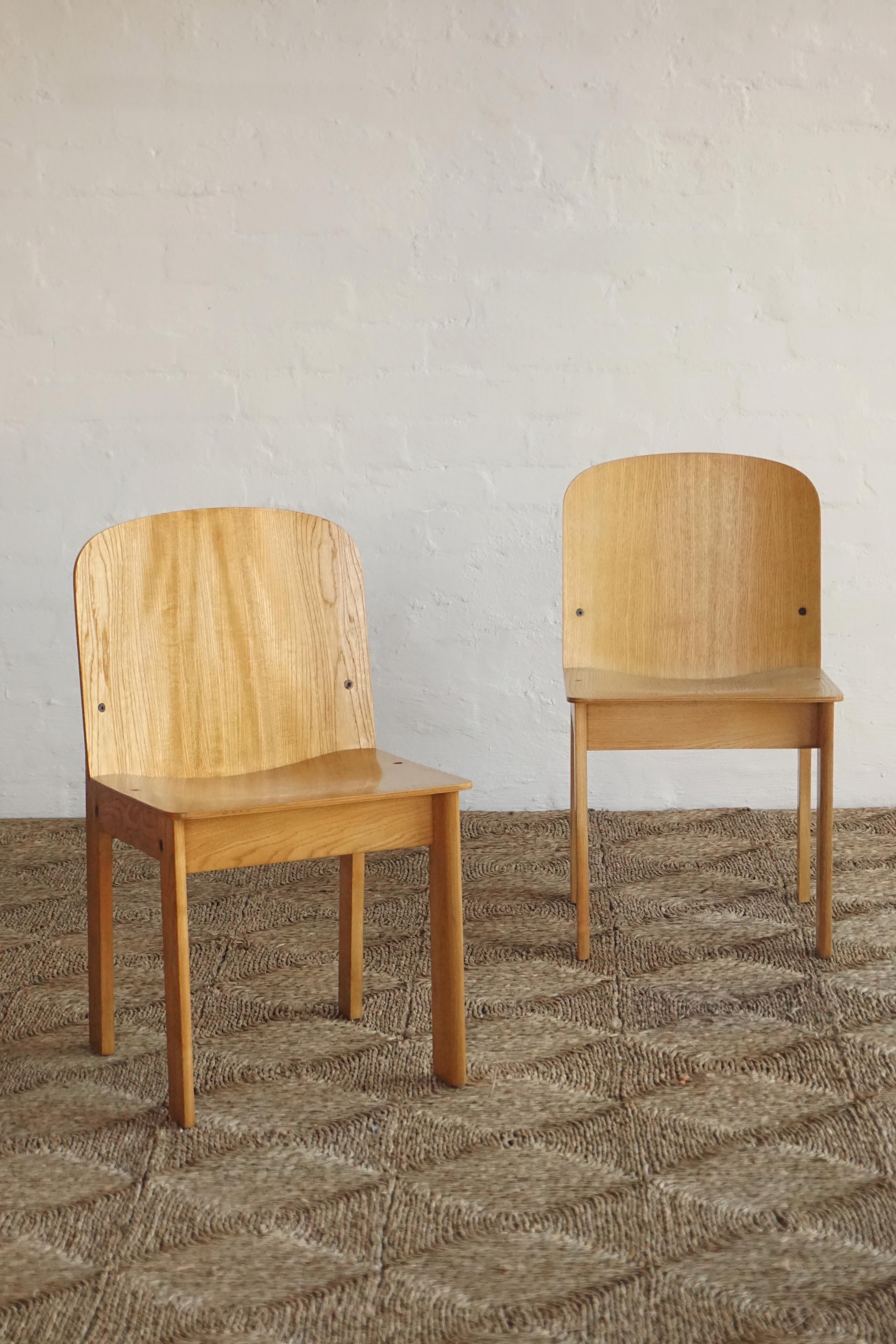 Pair of Luca Meda Chairs