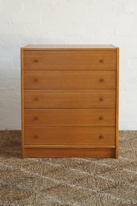 Oak Chest of Drawers