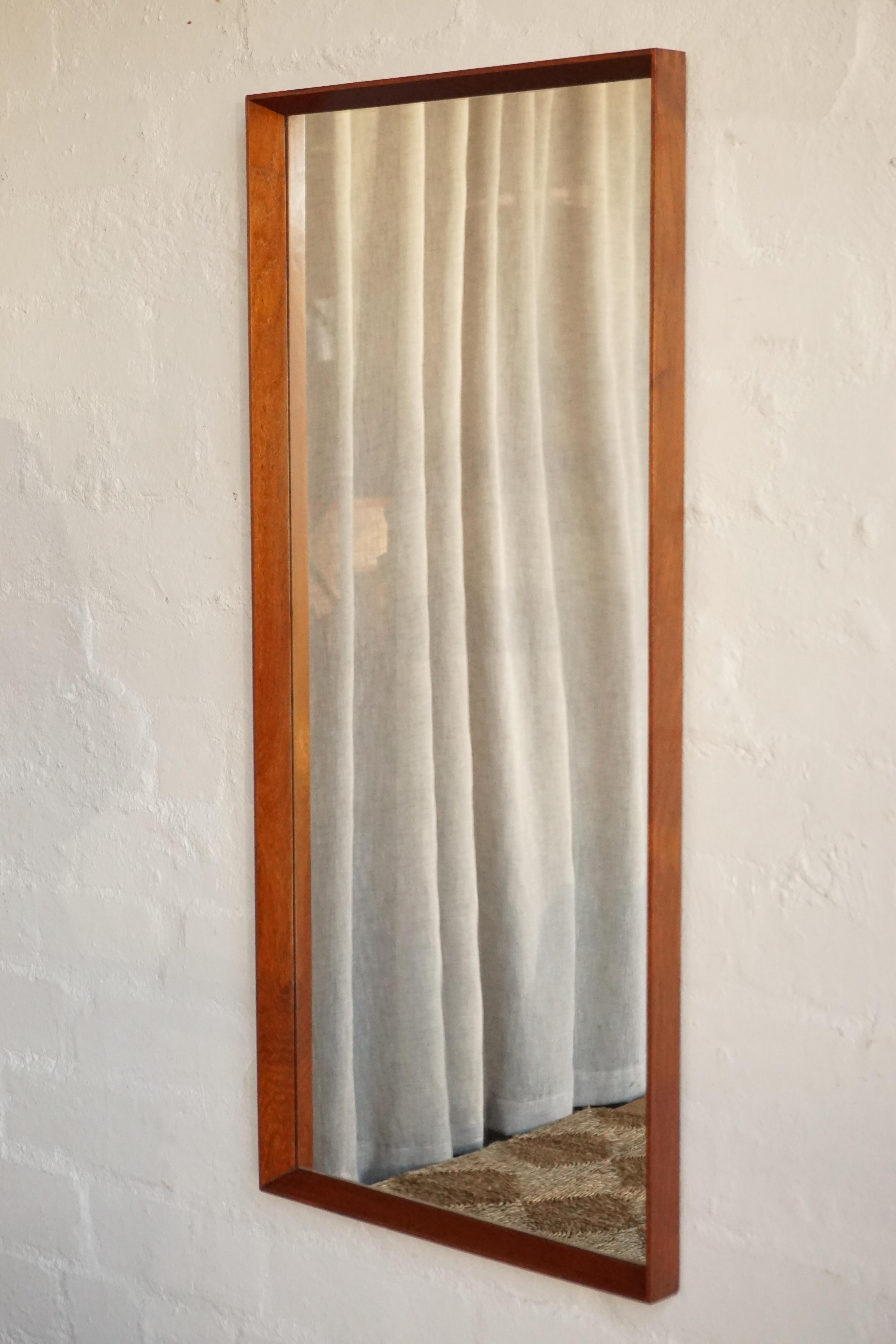 Danish Teak Mirror