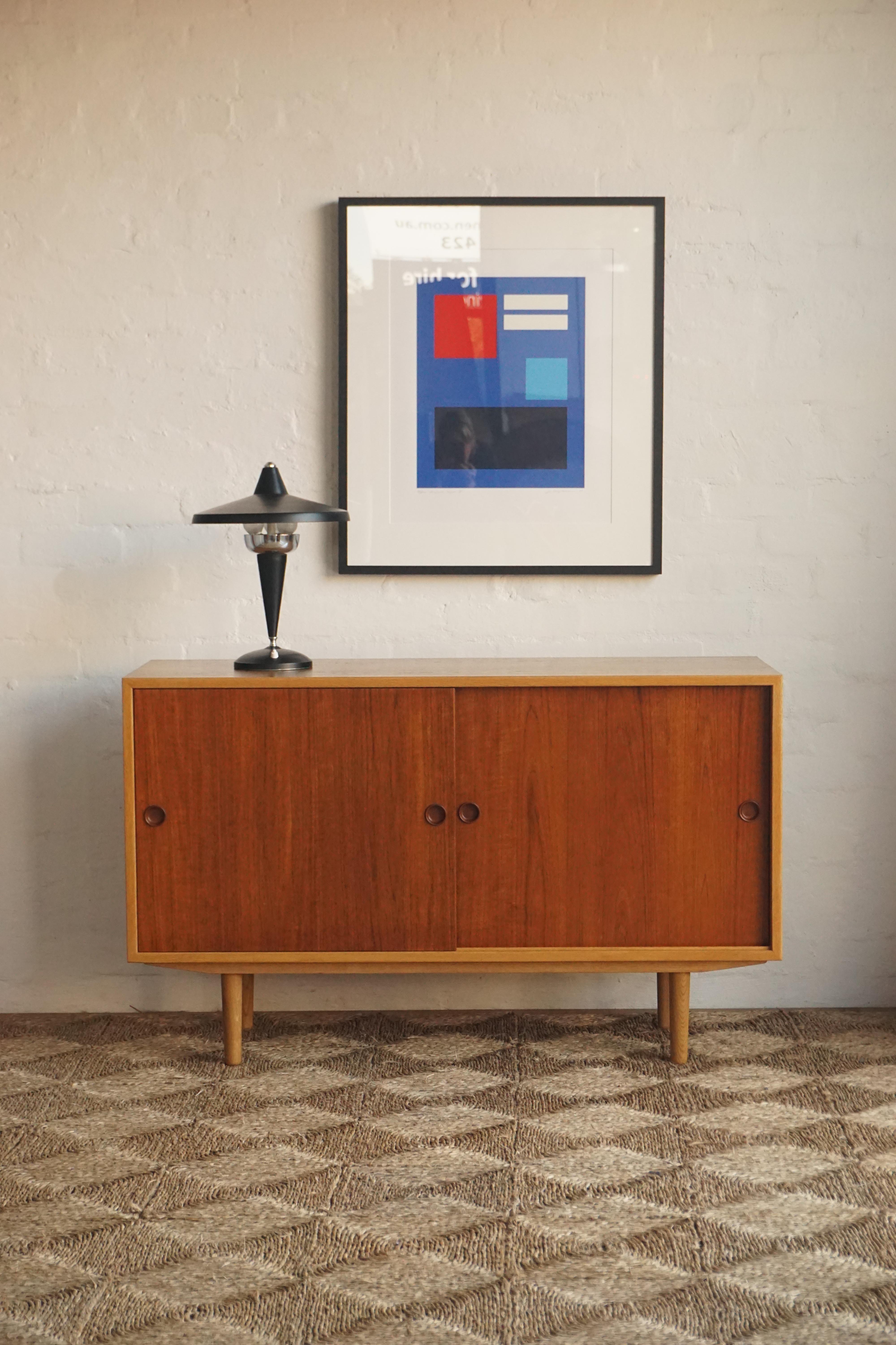 Oresund Oak Sideboard w/ Teak Doors
