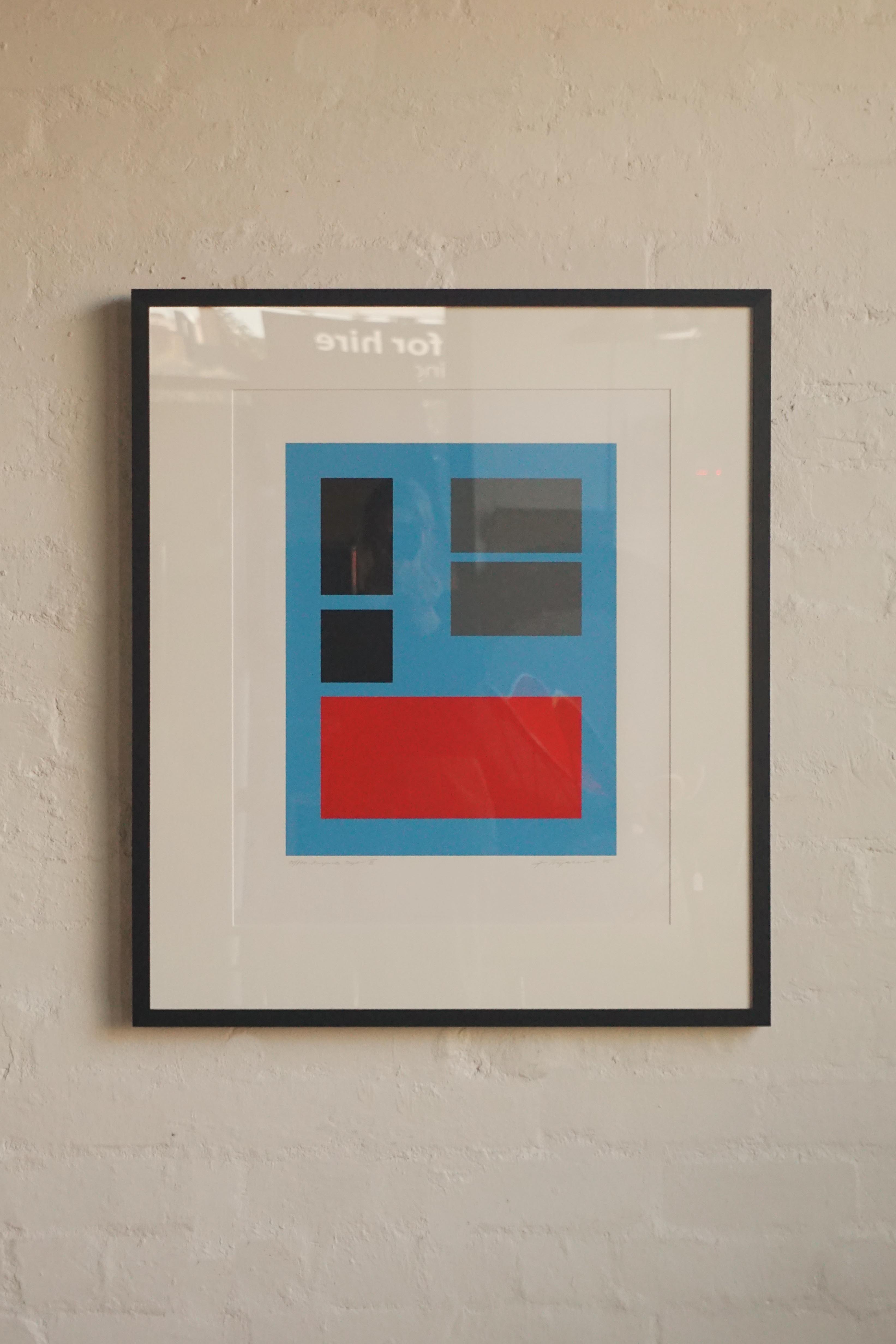 Geometric Lithograph-'III'