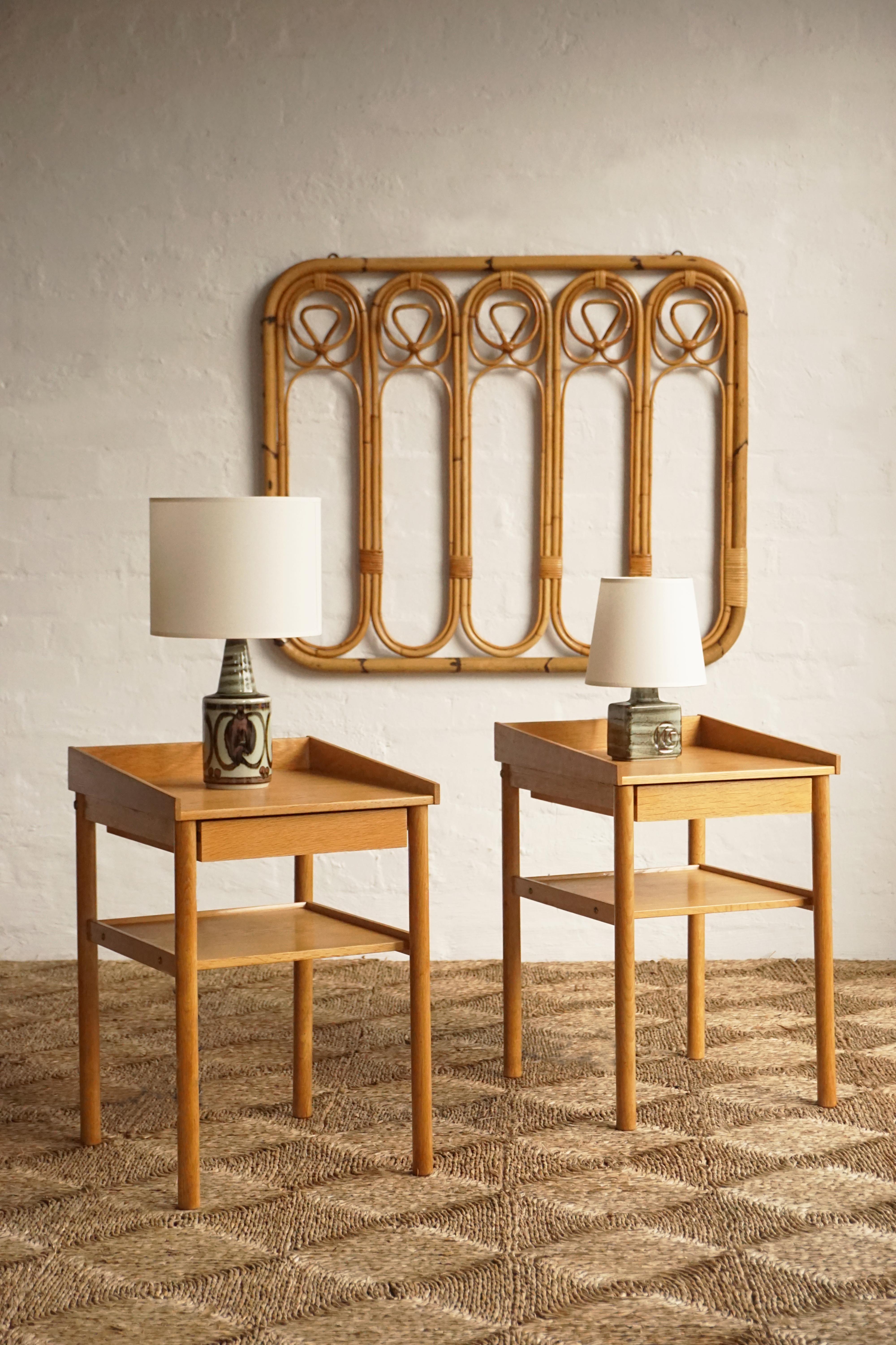 Pair Danish Side Tables