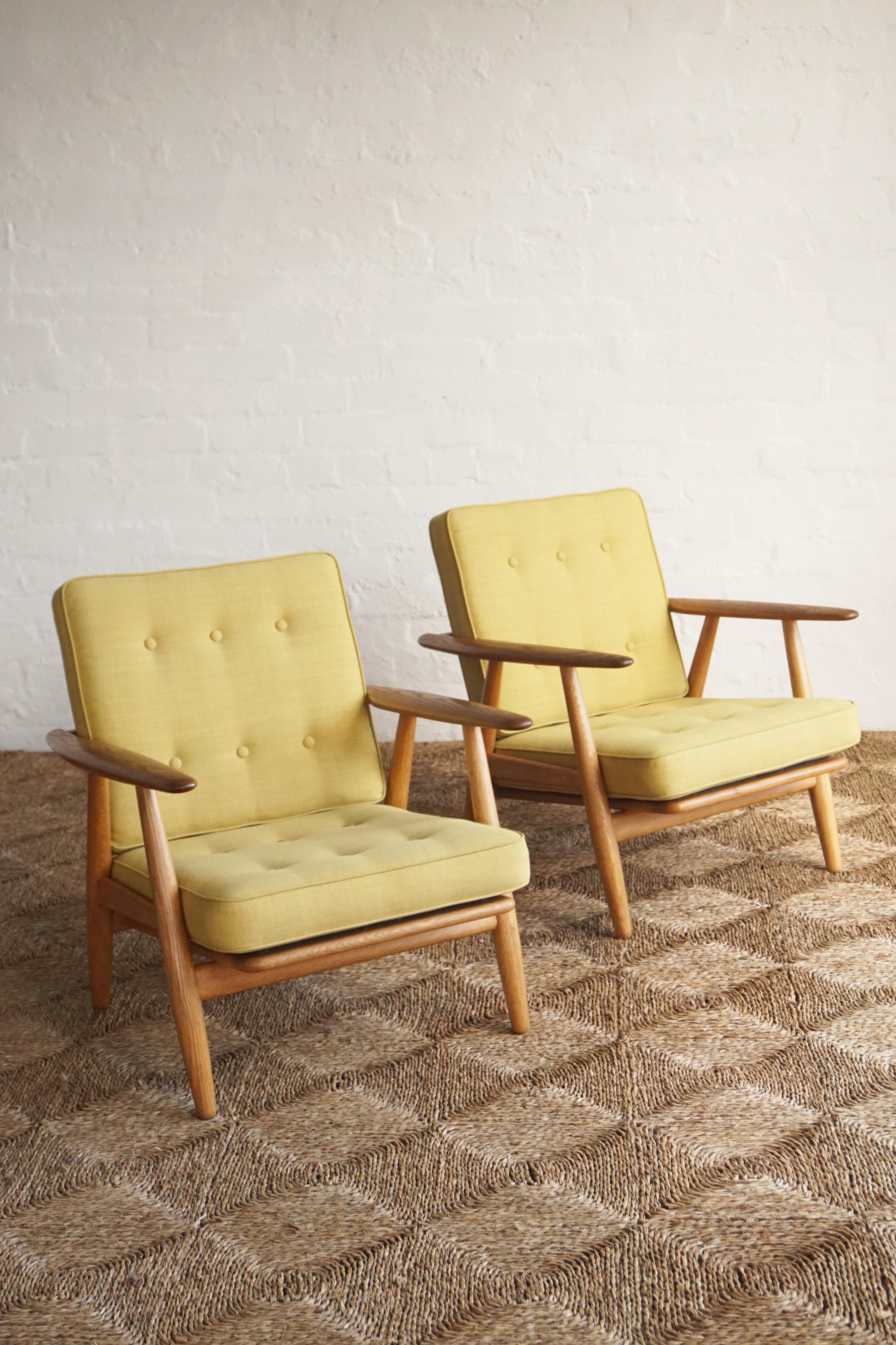 Hans Wegner Lounge Chair- Pair Available
