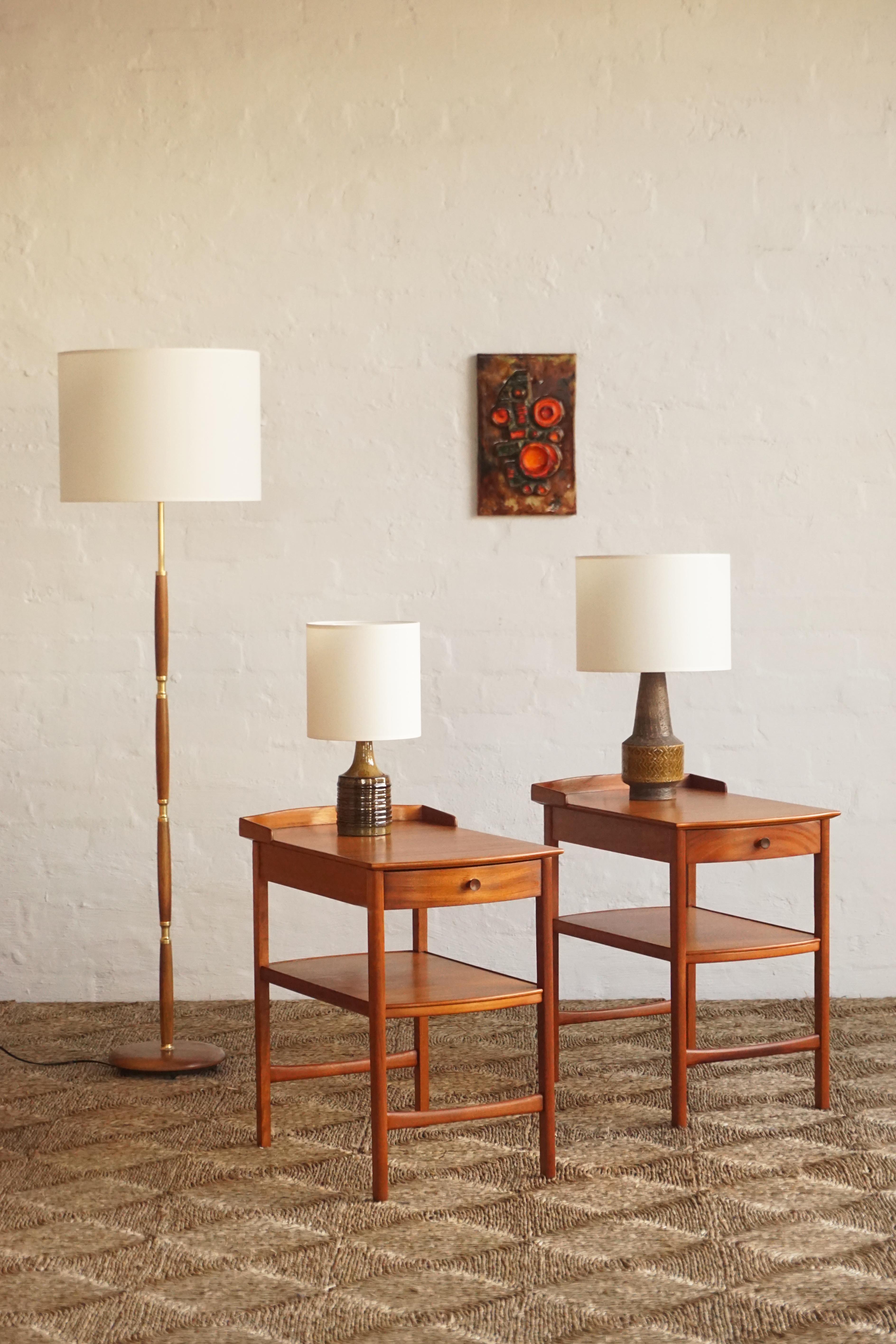 Pair of Carl Malmsten Side Tables
