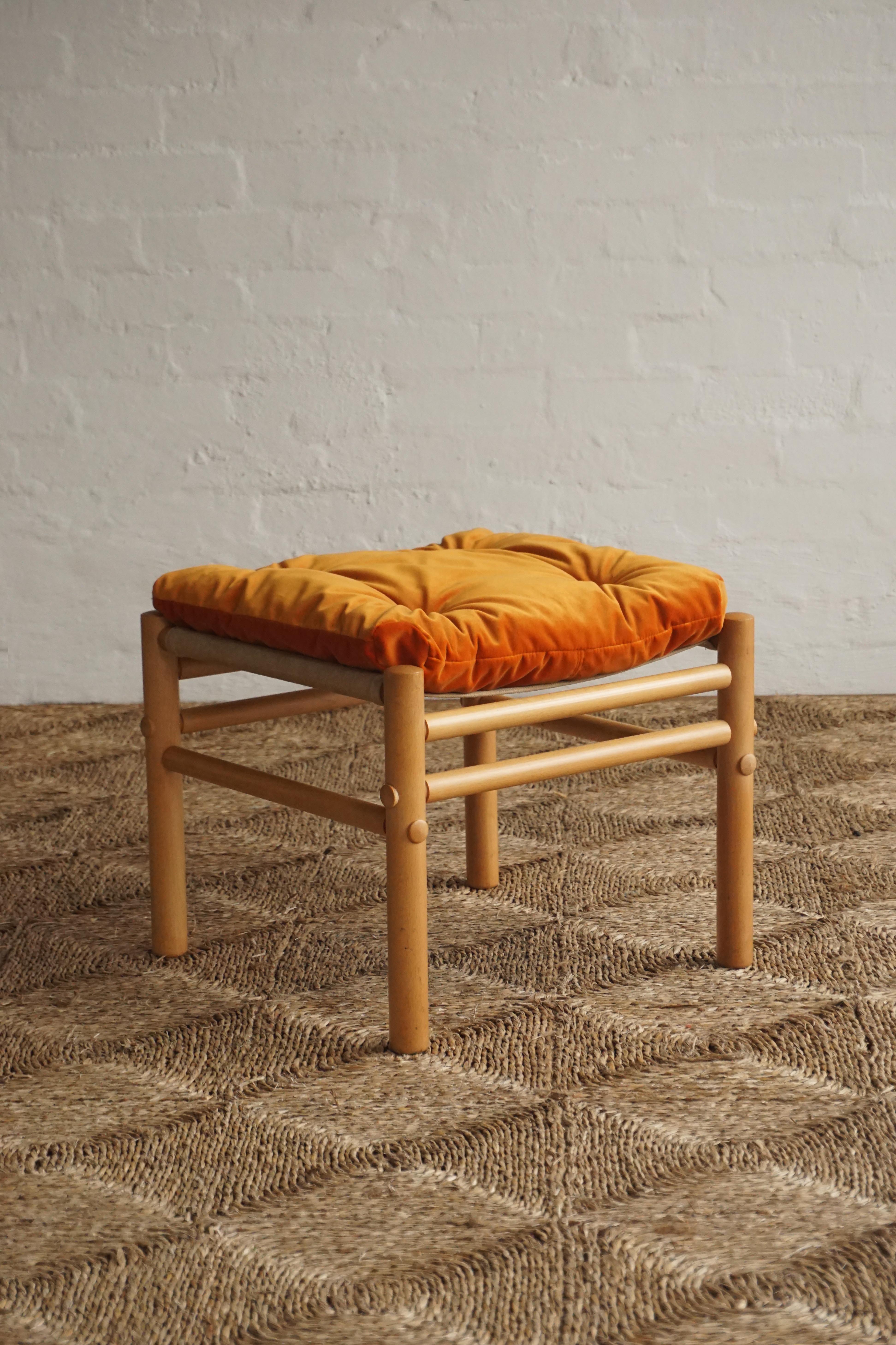 Beech Ottoman