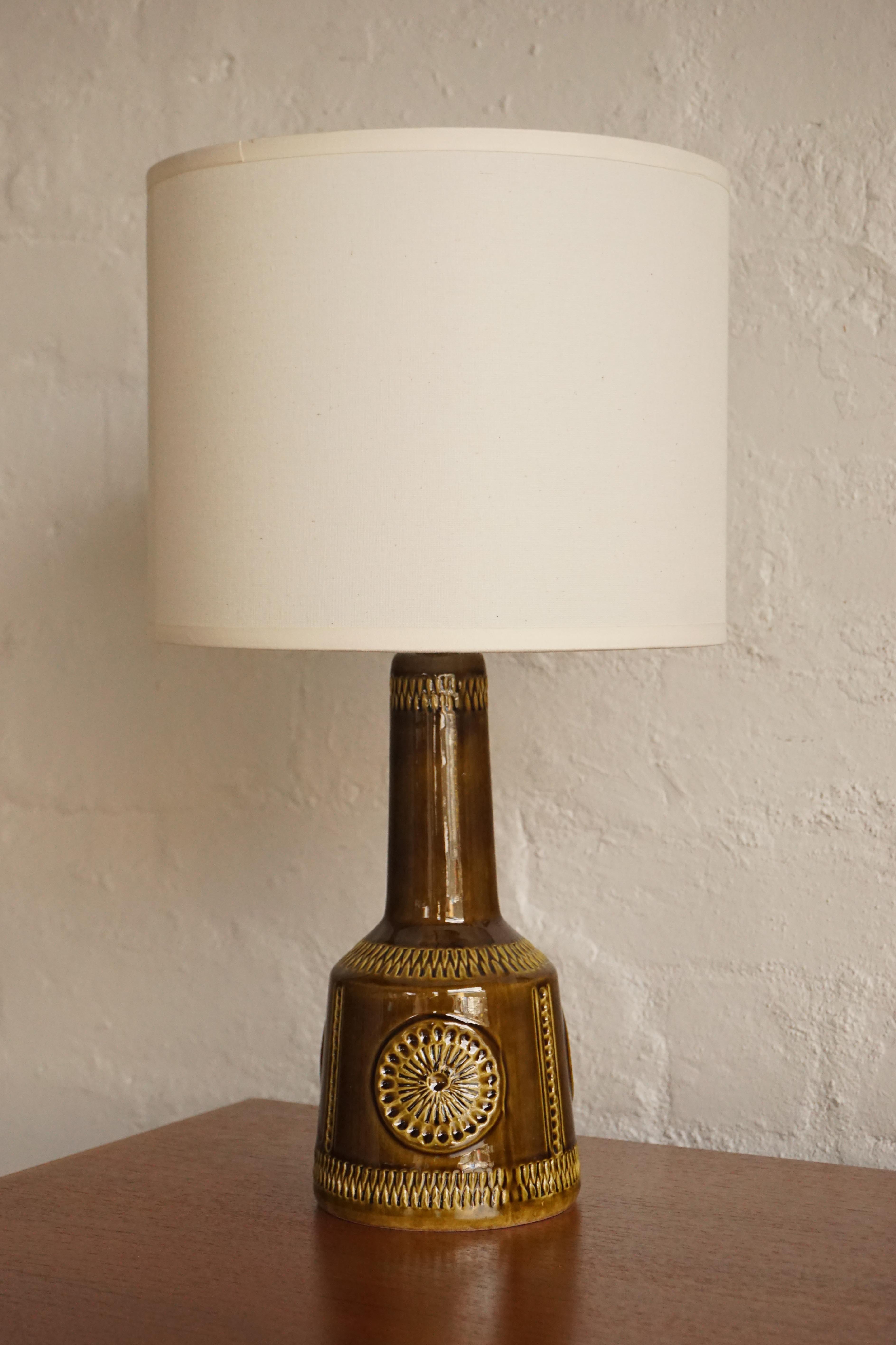West German Ceramic Lamp