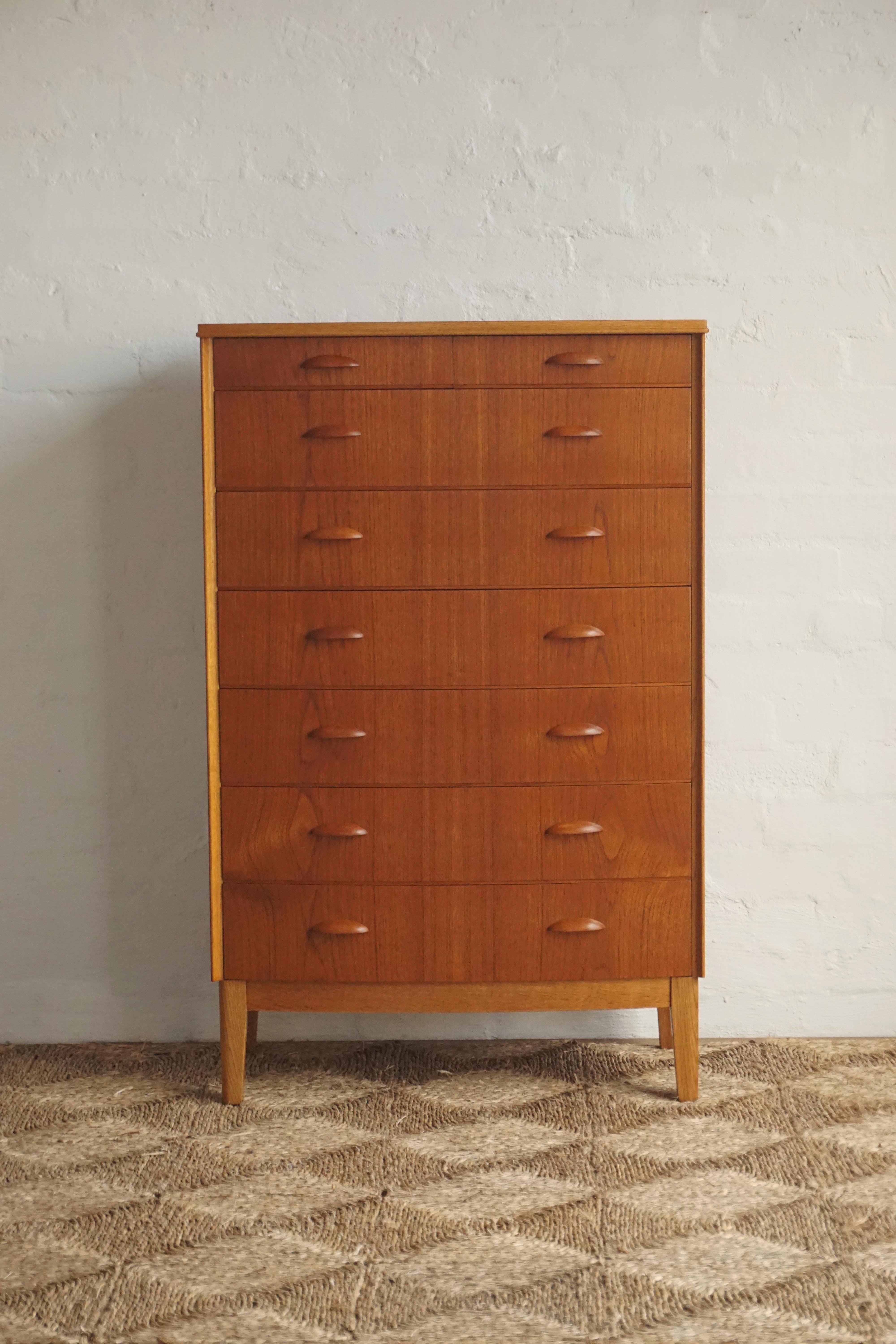 Large teak & Oak Chest