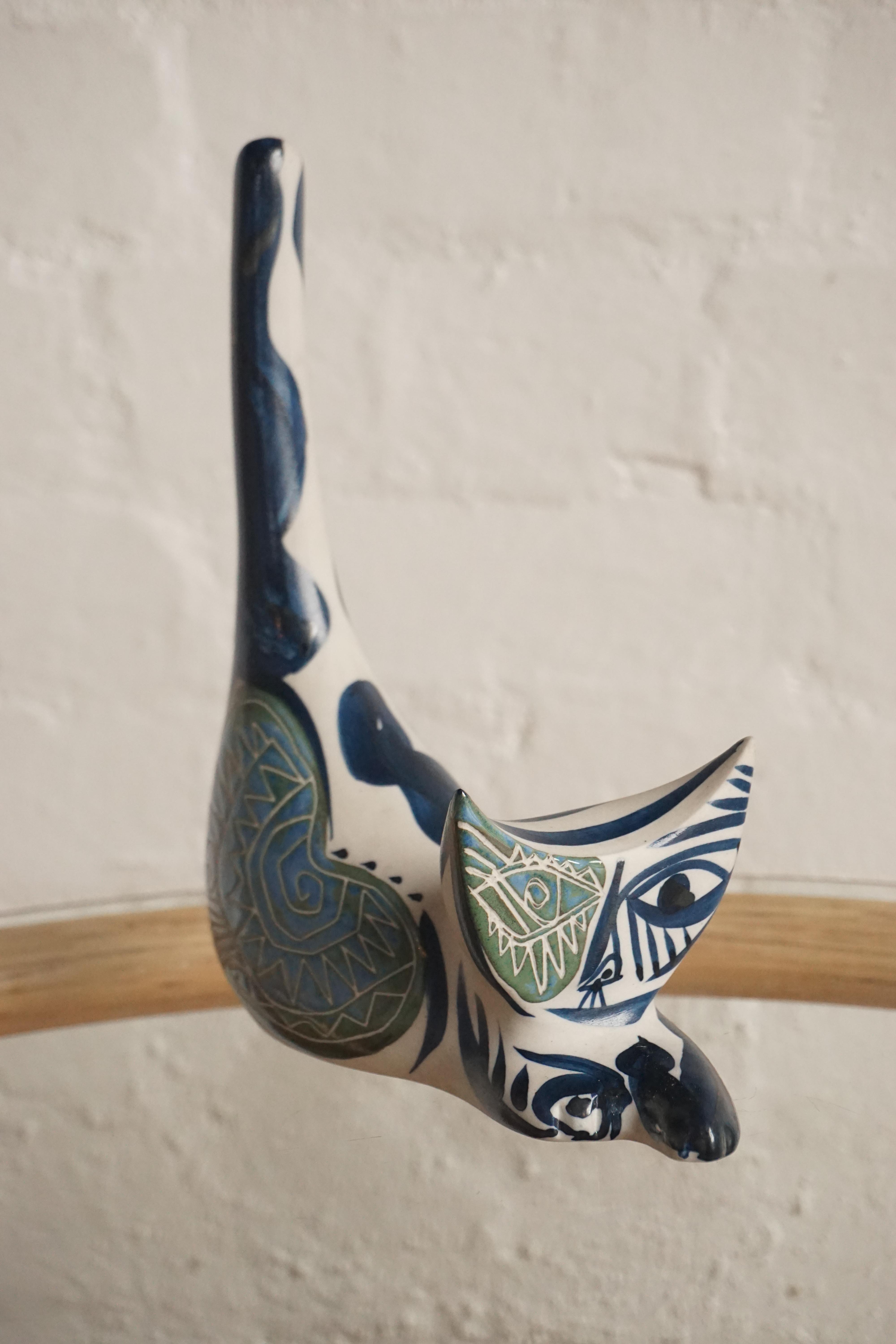 Regal Cat Figurine