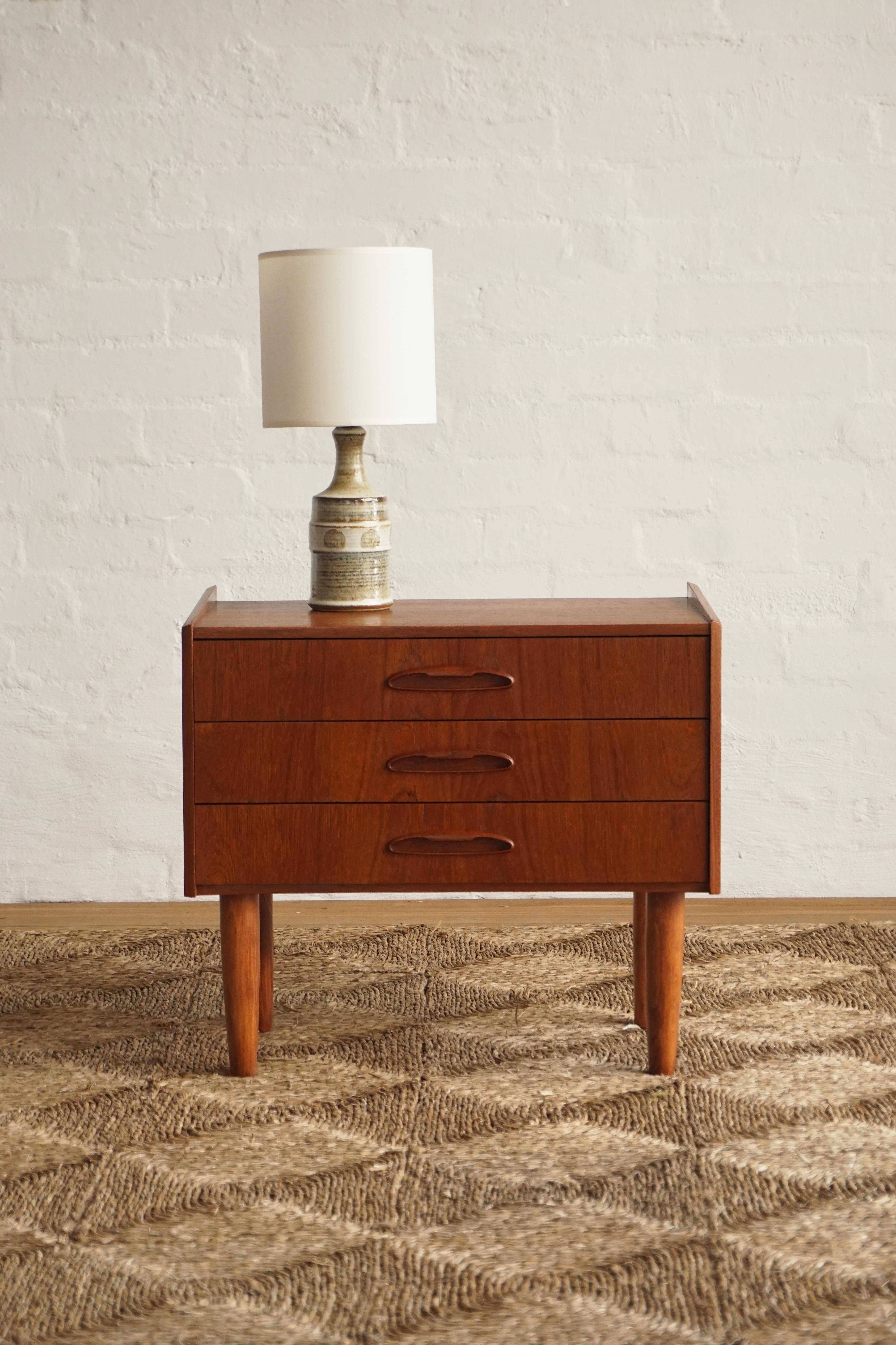 Teak Bedside Drawers