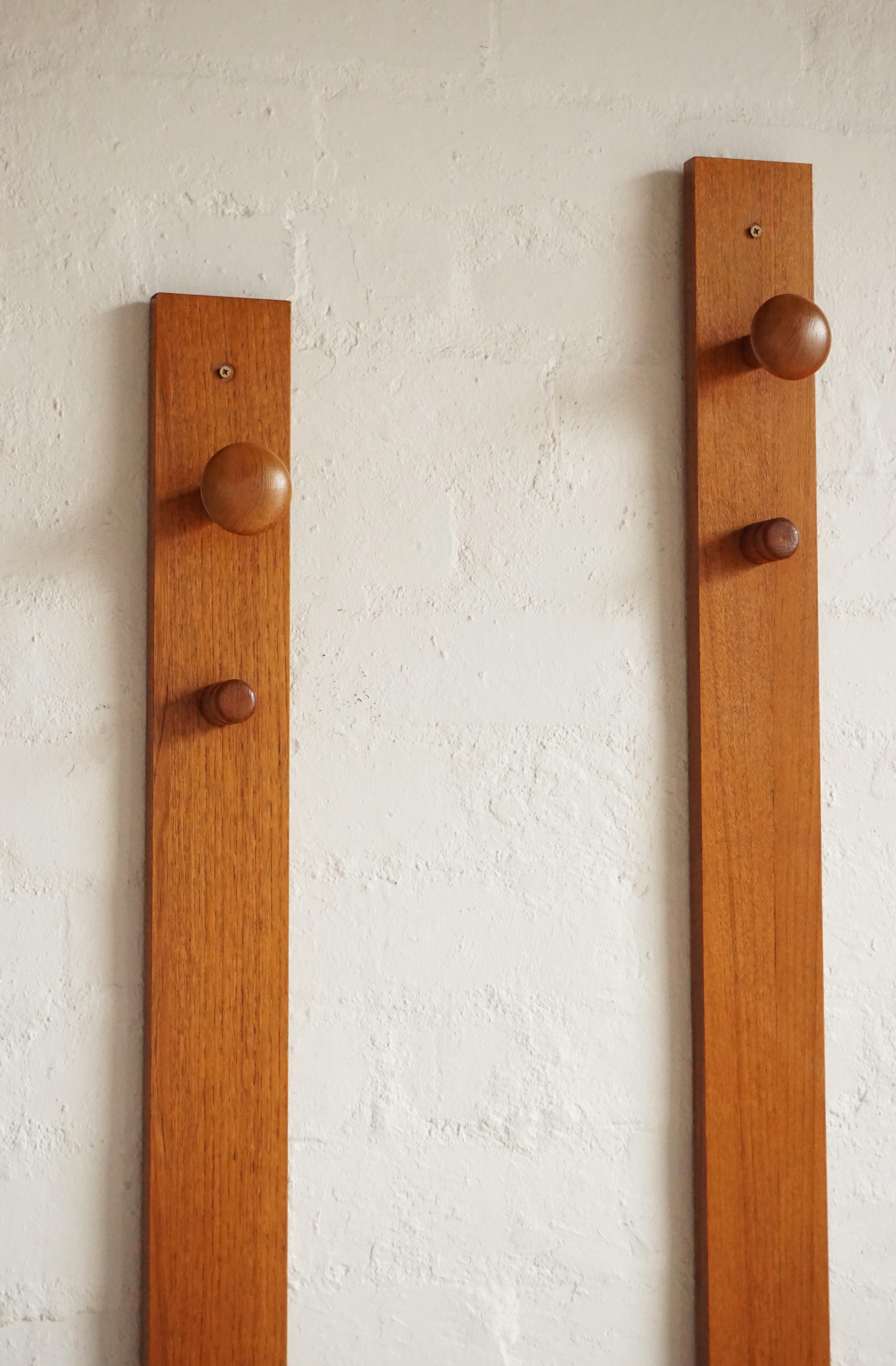 Teak Coat Racks