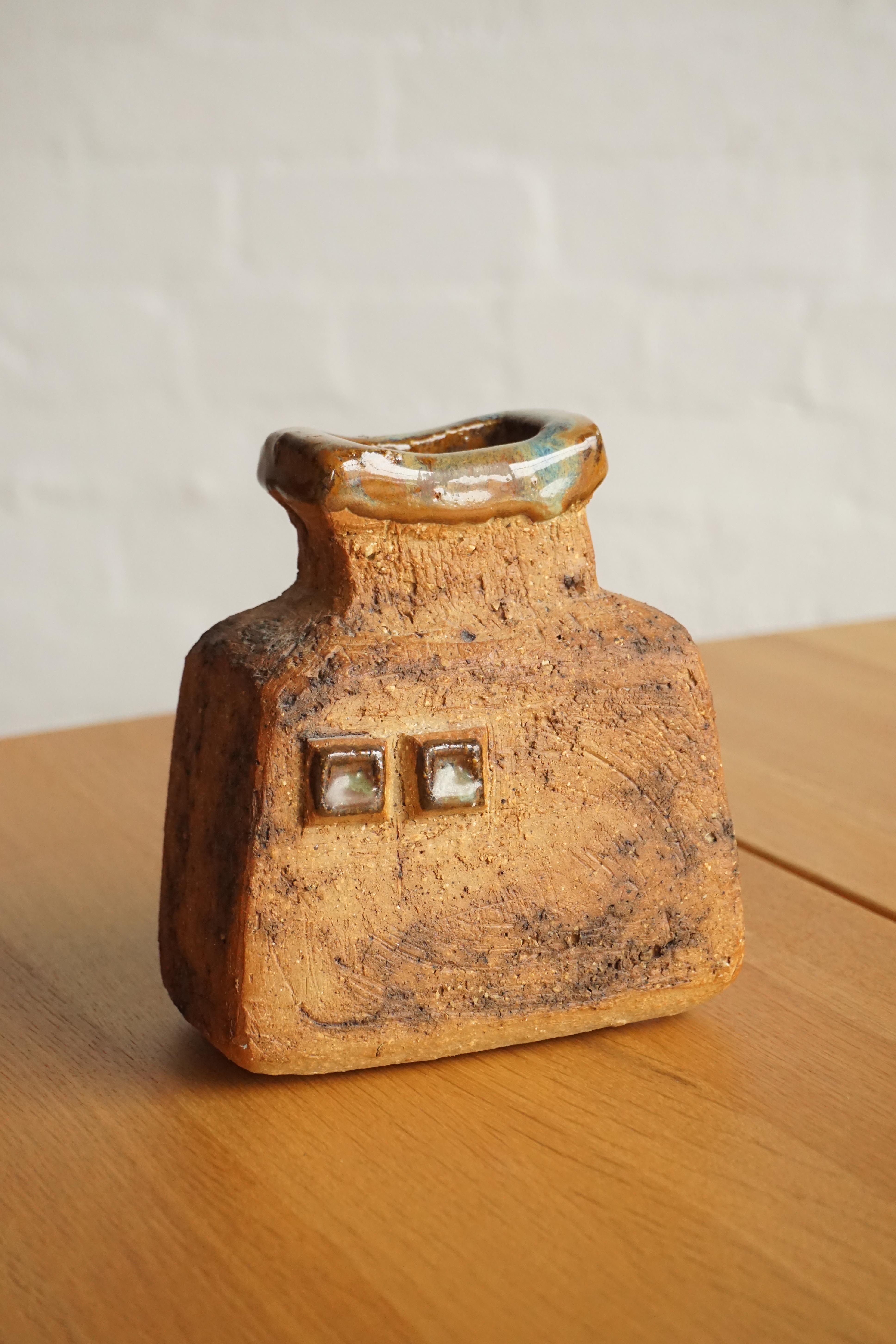 Curt M. Addin Stoneware Vase