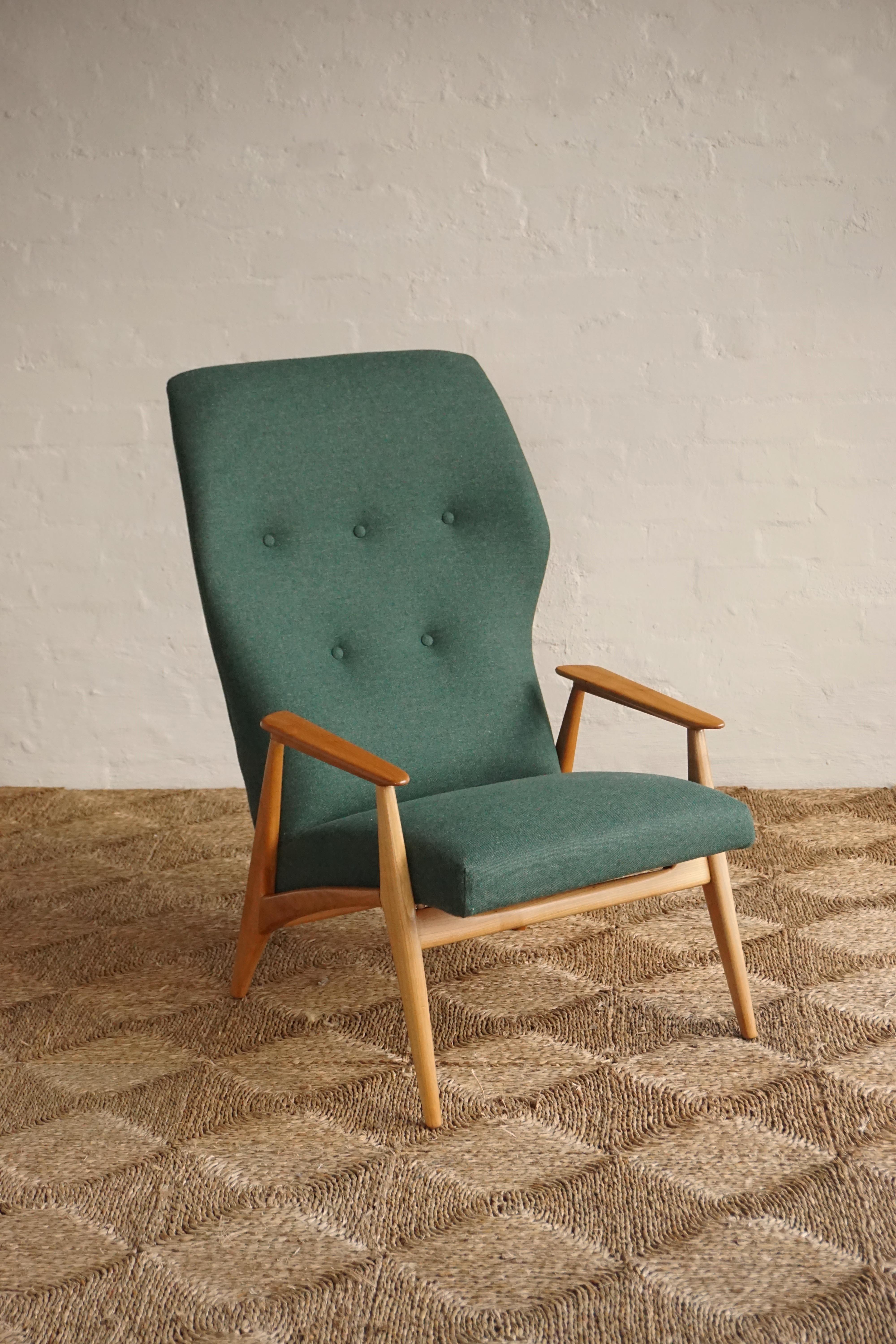 Swedish High Back Lounge chair