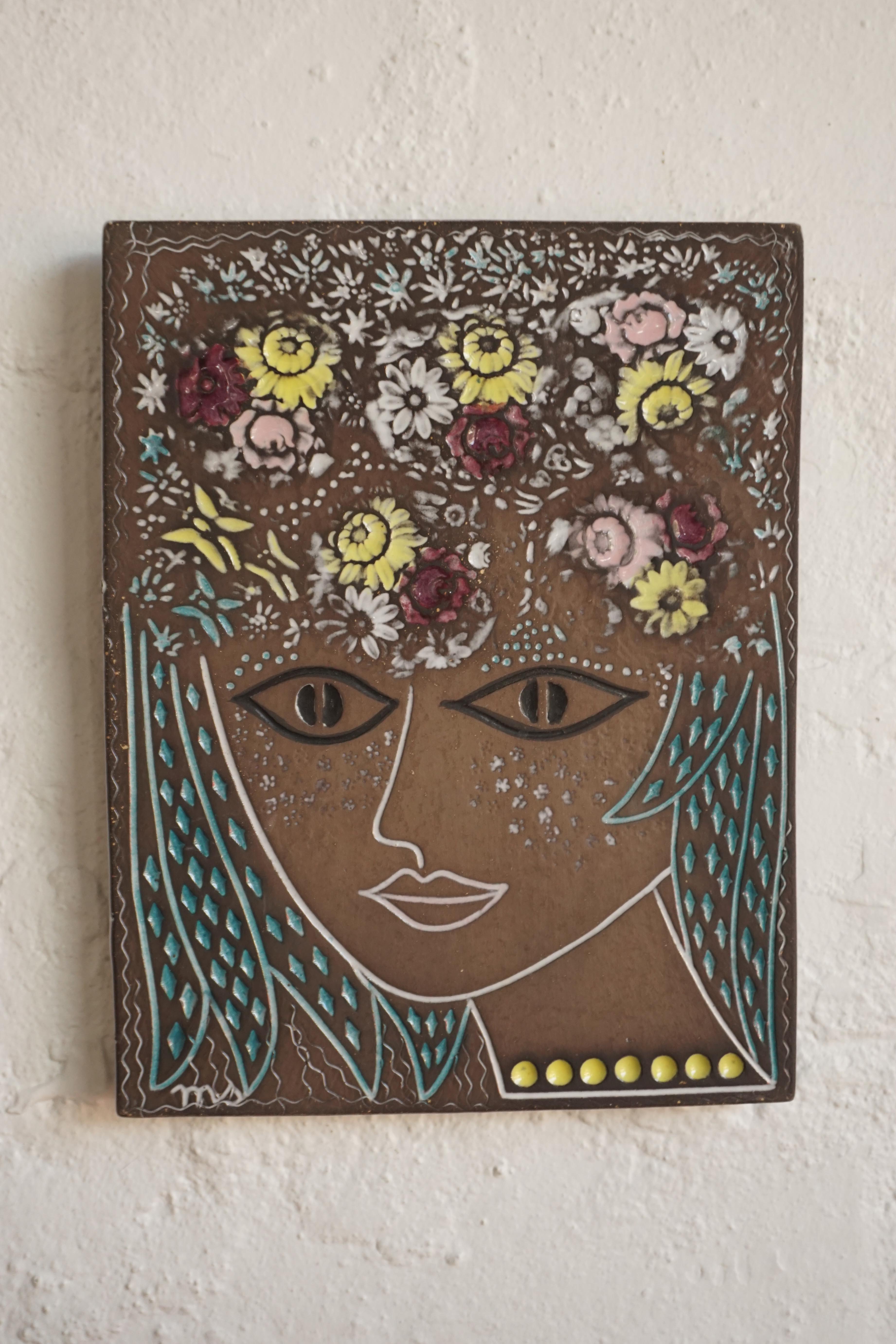 Upsala Ekeby Wall Plaque