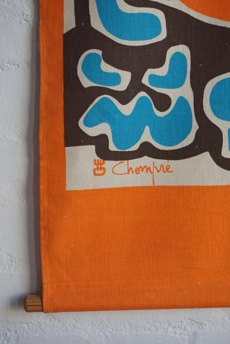 Vintage Wall Hanging- Orange